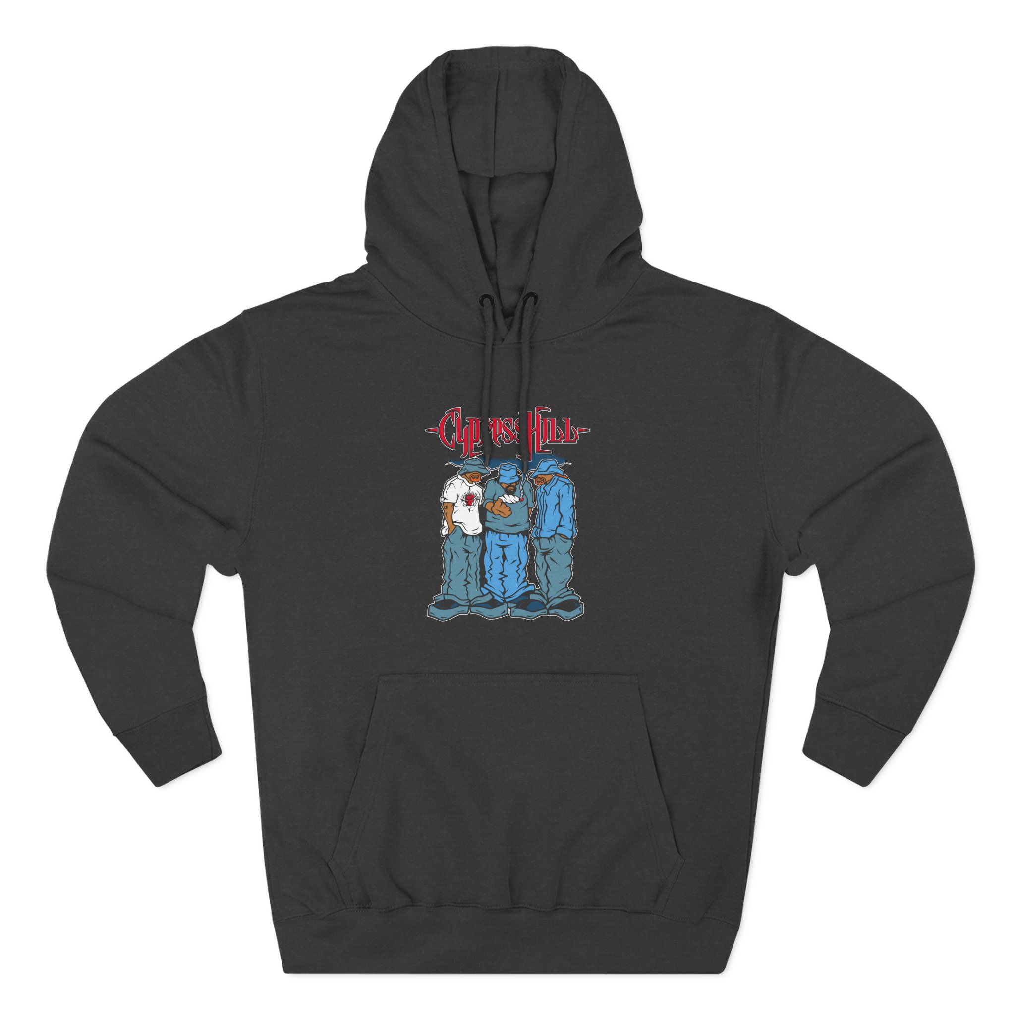 Cypress Hill Blunted Three-Panel Fleece Hoodie