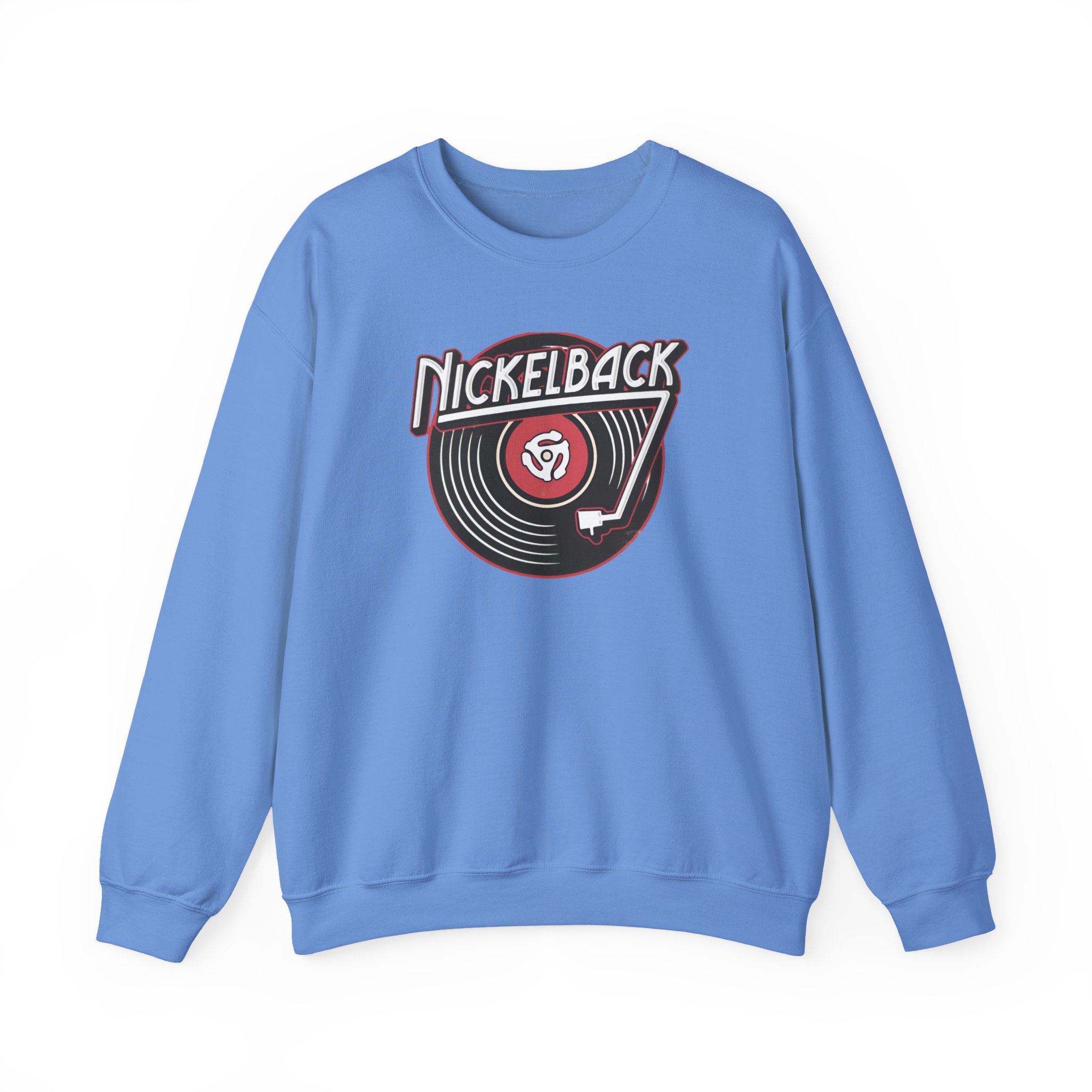 Nickelback Record Natural Ringer Unisex Heavy Blendâ„¢ Crewneck Sweatshirt