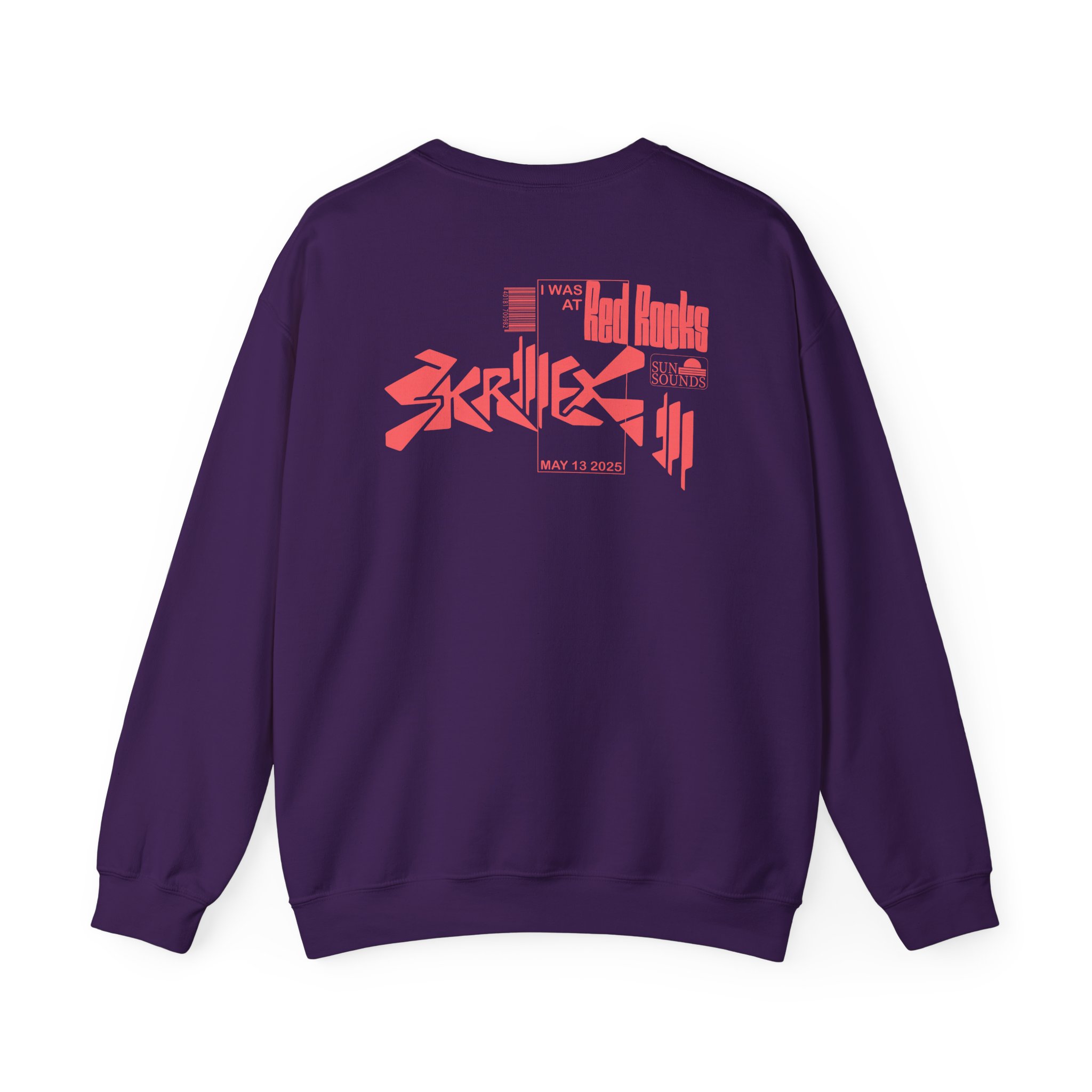 Skrillex Red Rocks Unisex Heavy Blendâ„¢ Crewneck Sweatshirt