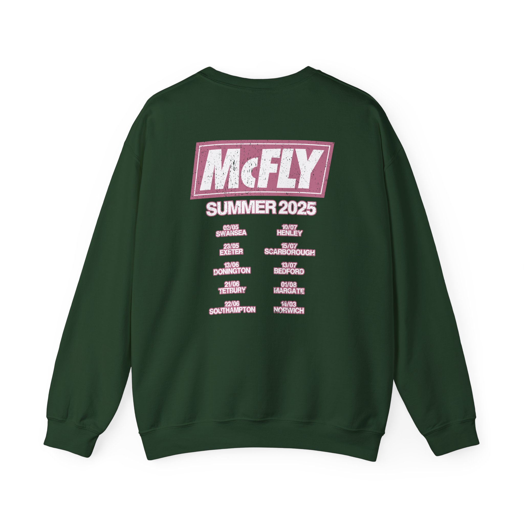 Mcfly Summer 2025 Tour Unisex Heavy Blend Crewneck Sweatshirt