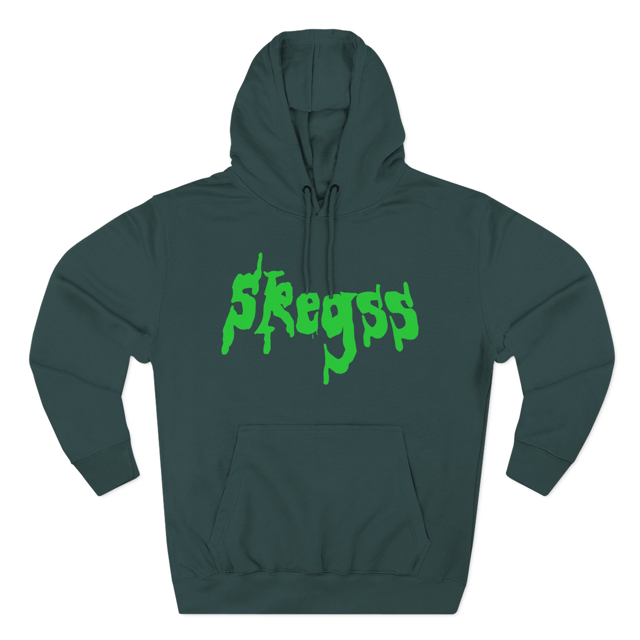 Skegss Goosebumps Logo Three-Panel Fleece Hoodie