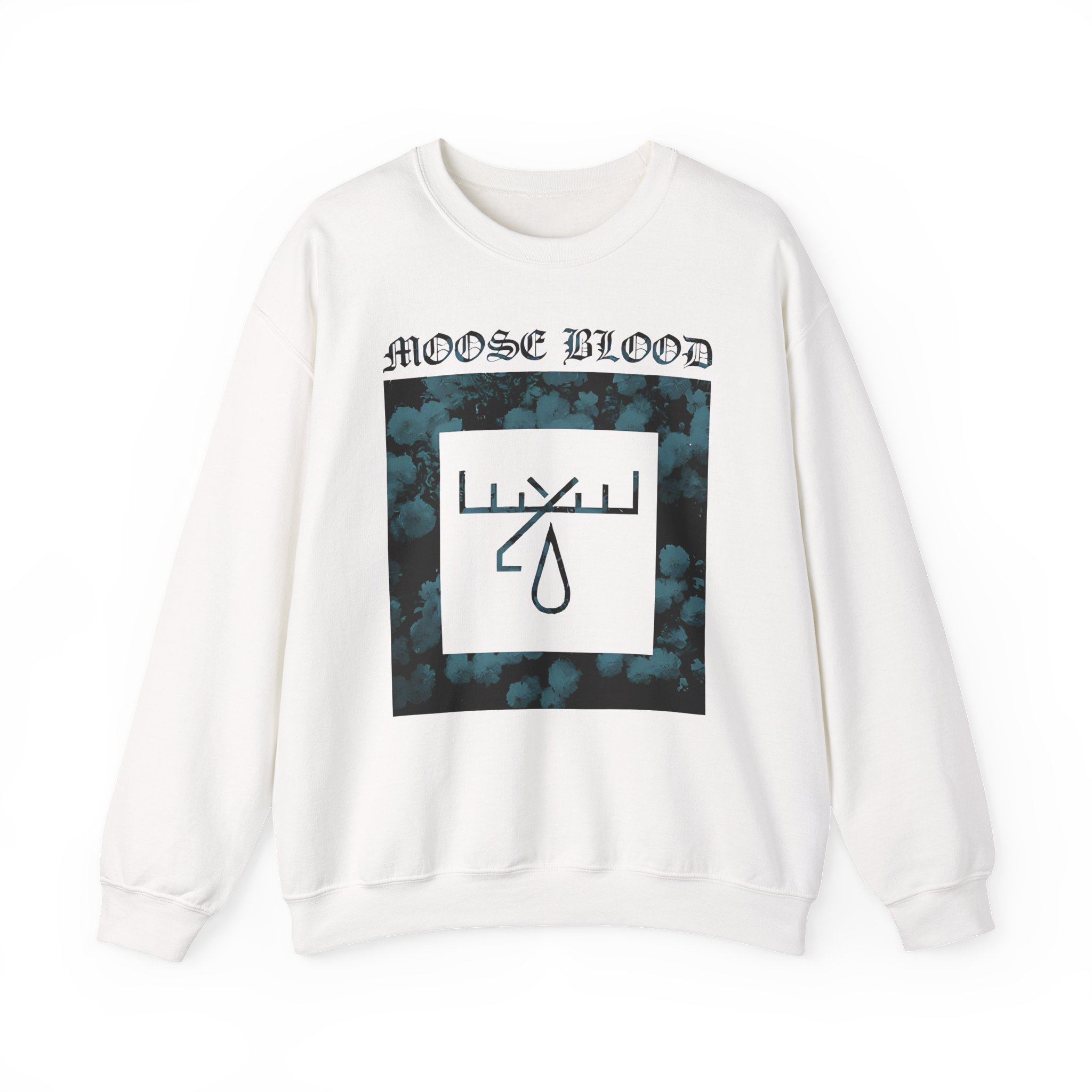 Moose Blood Garden Logo Unisex Heavy Blendâ„¢ Crewneck Sweatshirt