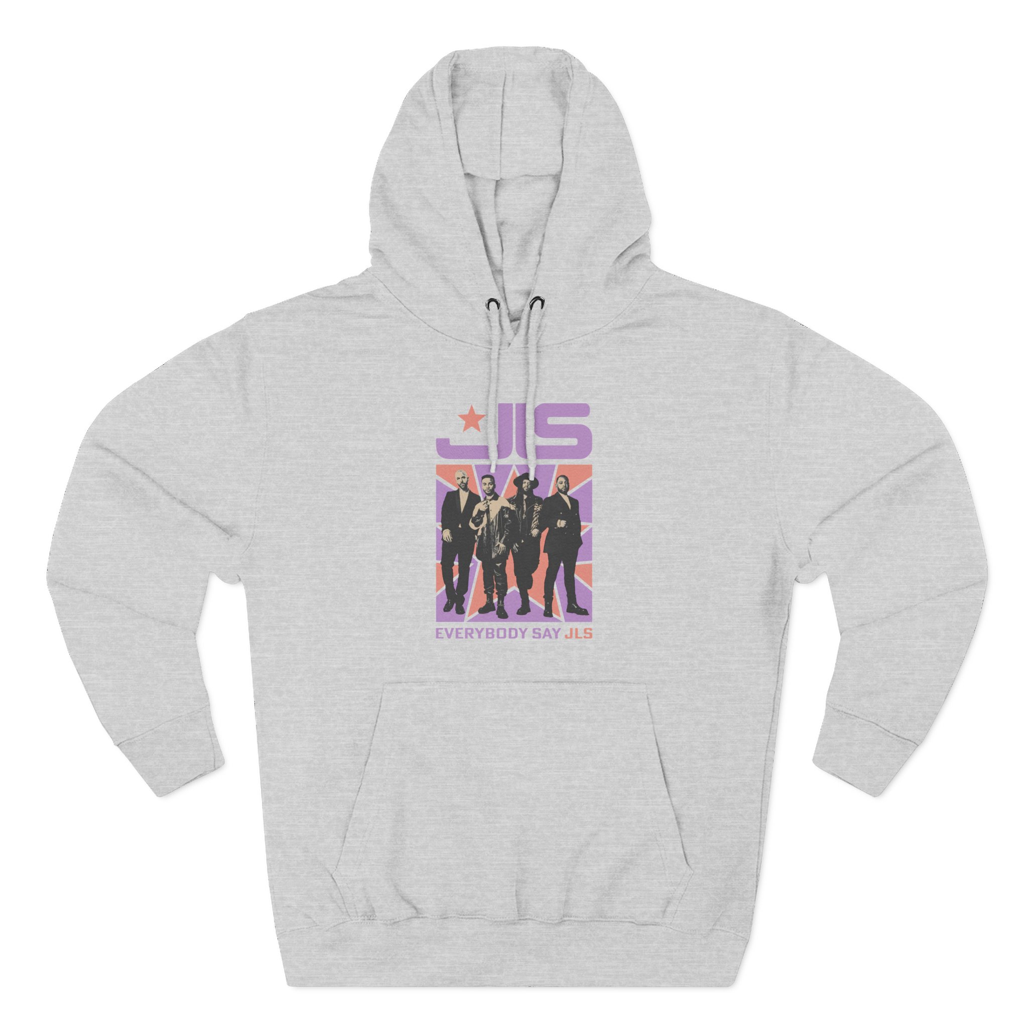 JLS, Everybody Say JLS Photo Star Three-Panel Fleece Hoodie