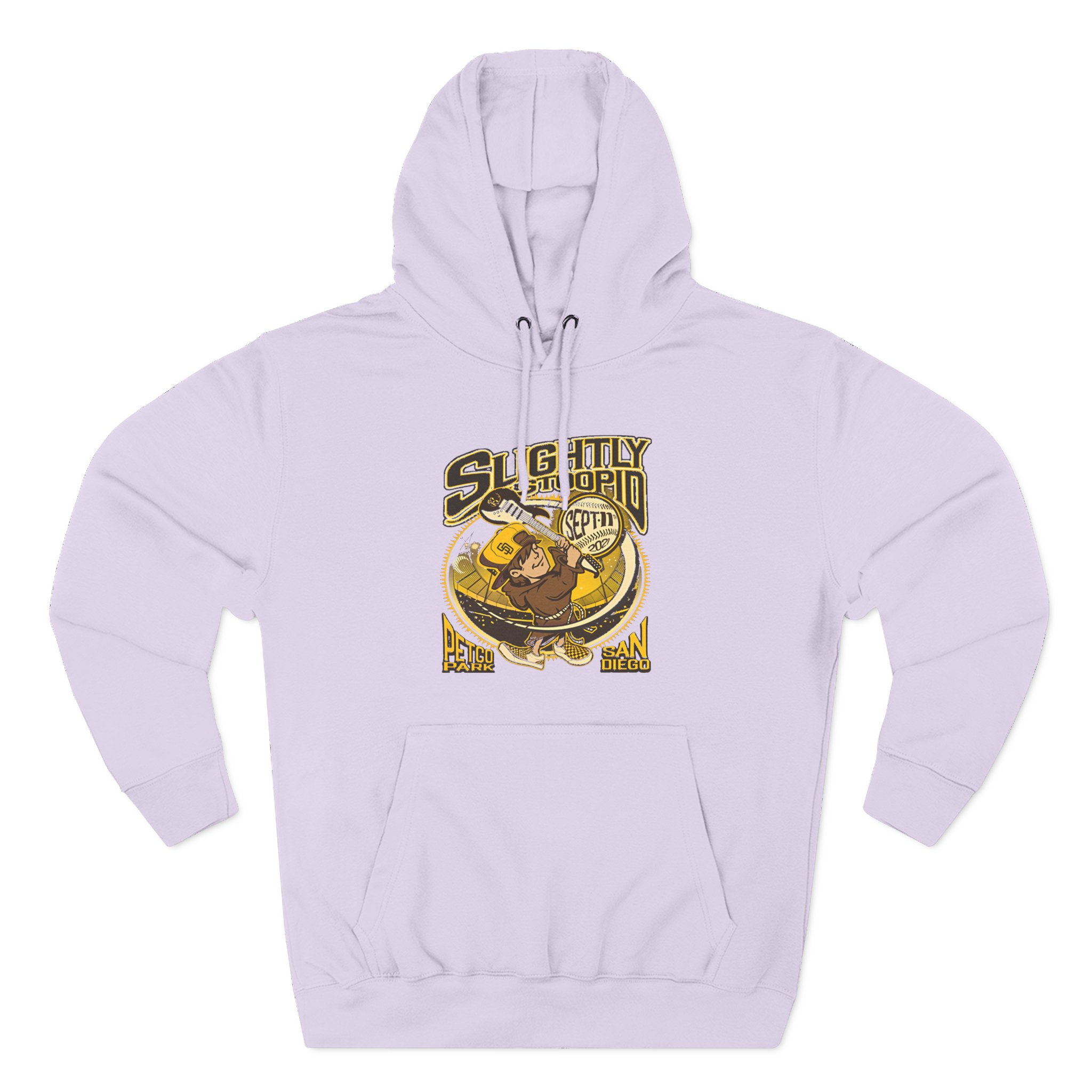 Slightly Stoopid San Diego 2021 Friar Three-Panel Fleece Hoodie