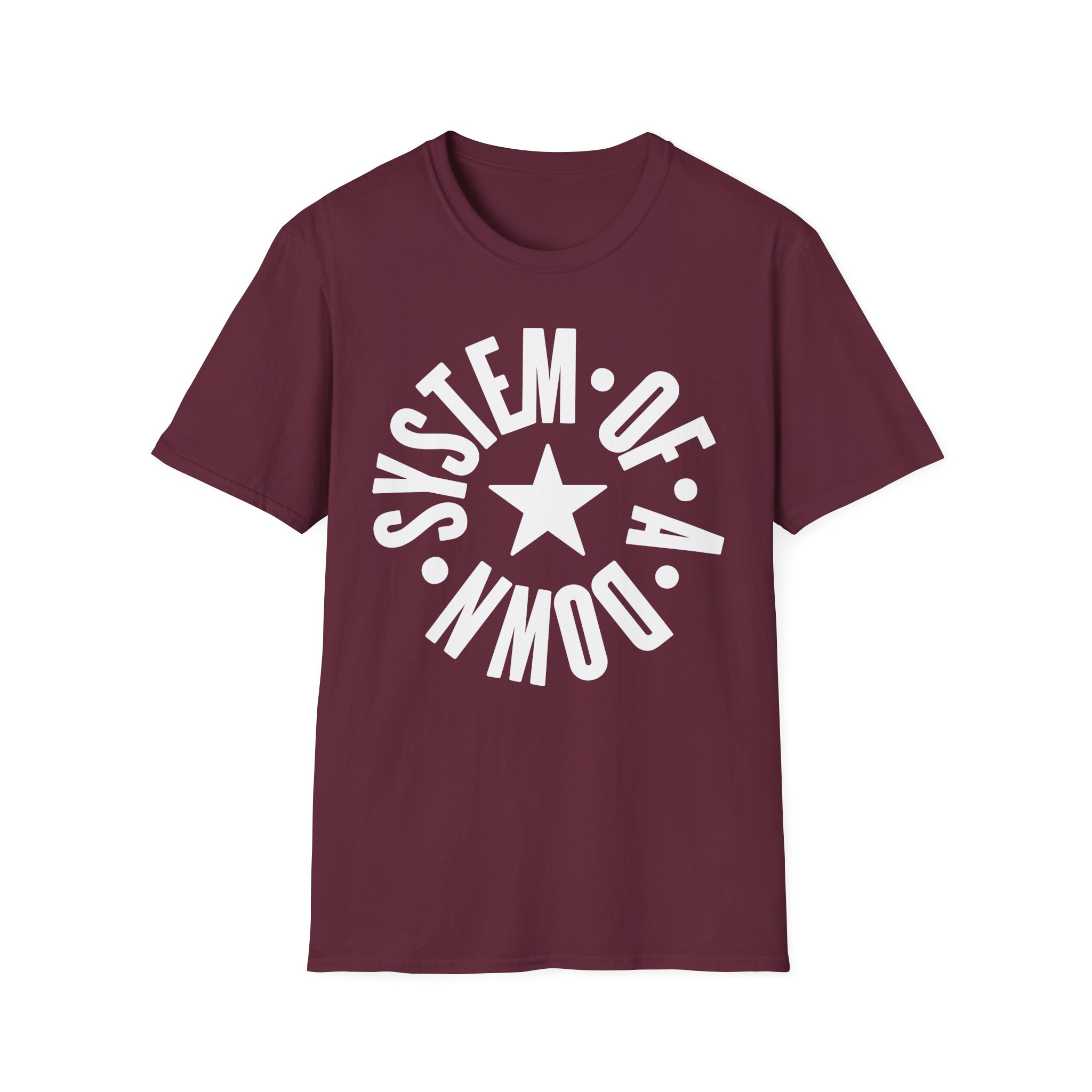 System of a Down Full Circle Logo Kids Unisex Softstyle T-Shirt