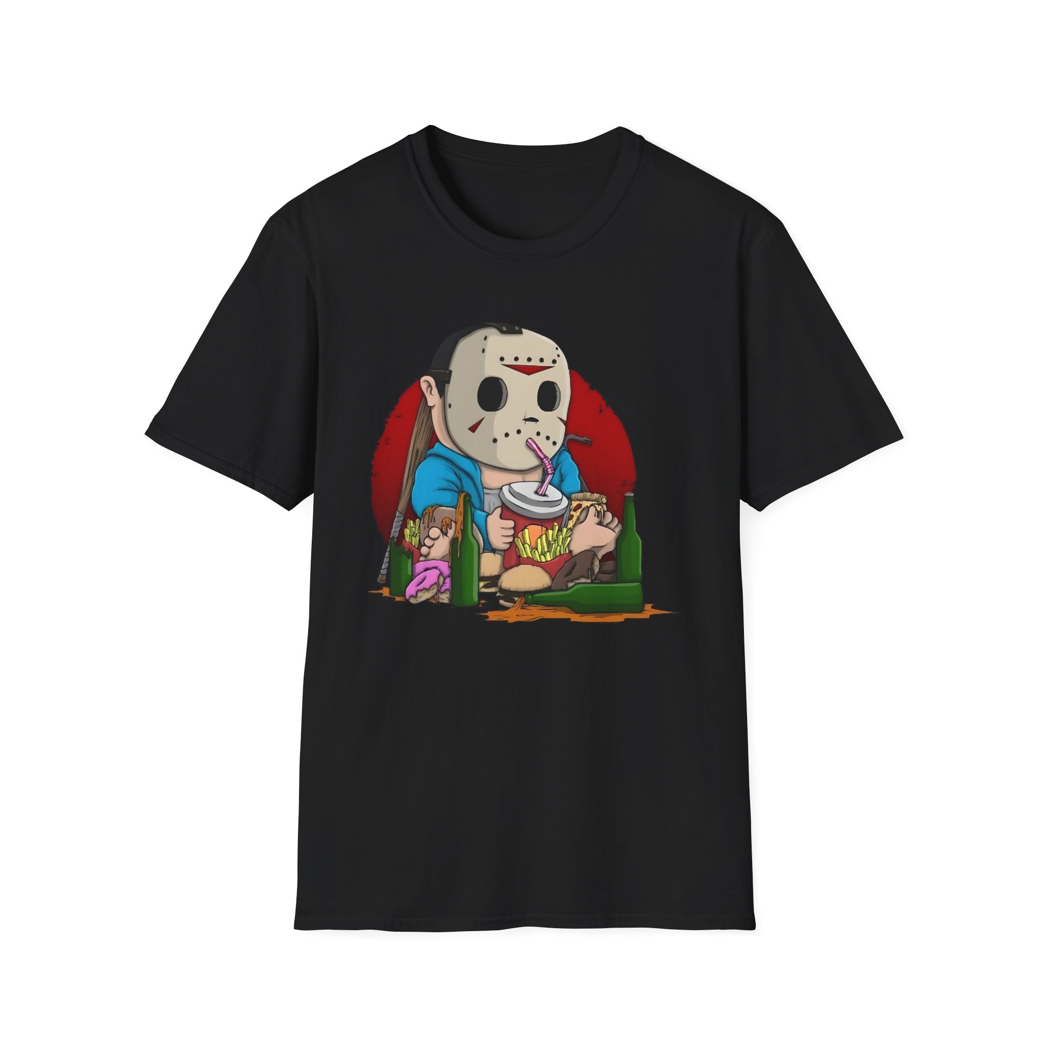 H2odelirious Cute Jason Voorhees Unisex Softstyle T-Shirt
