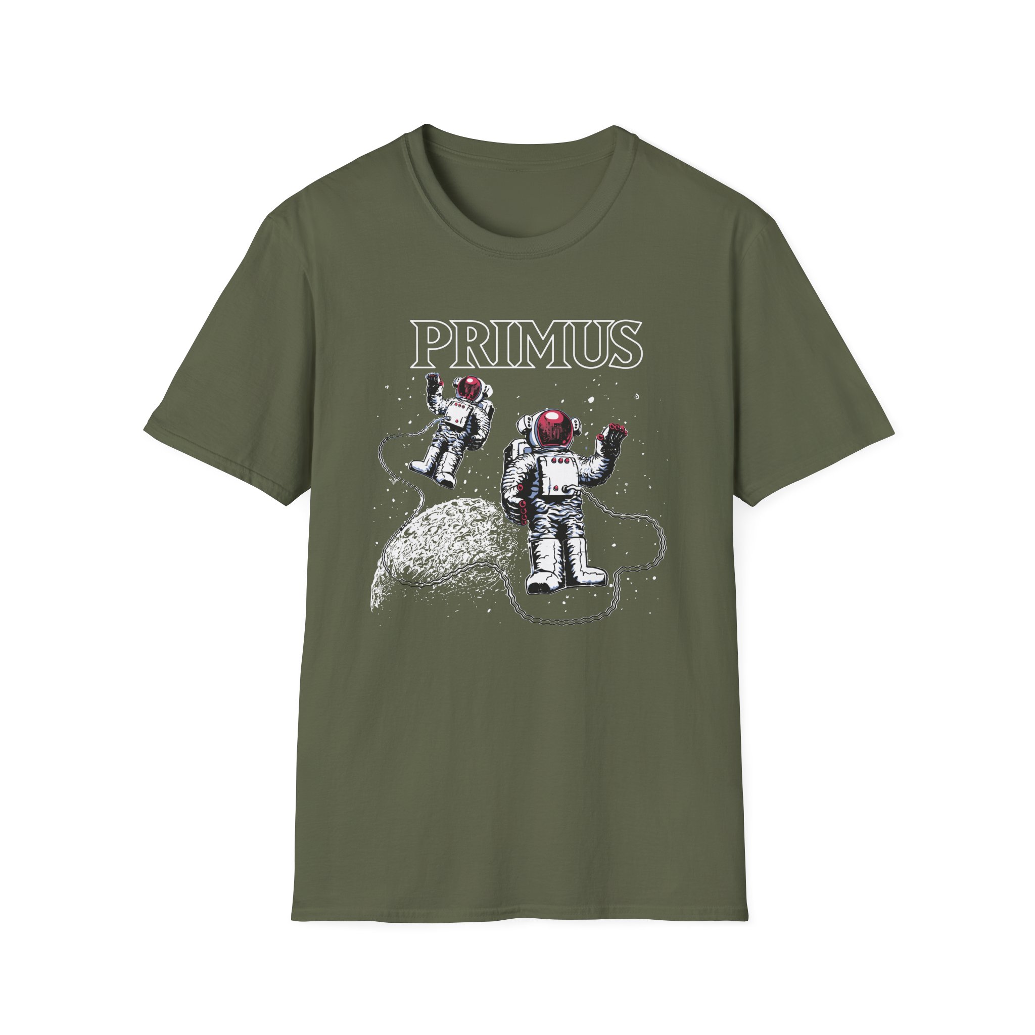 Primus Astronaut On The Moon Unisex Softstyle T-Shirt