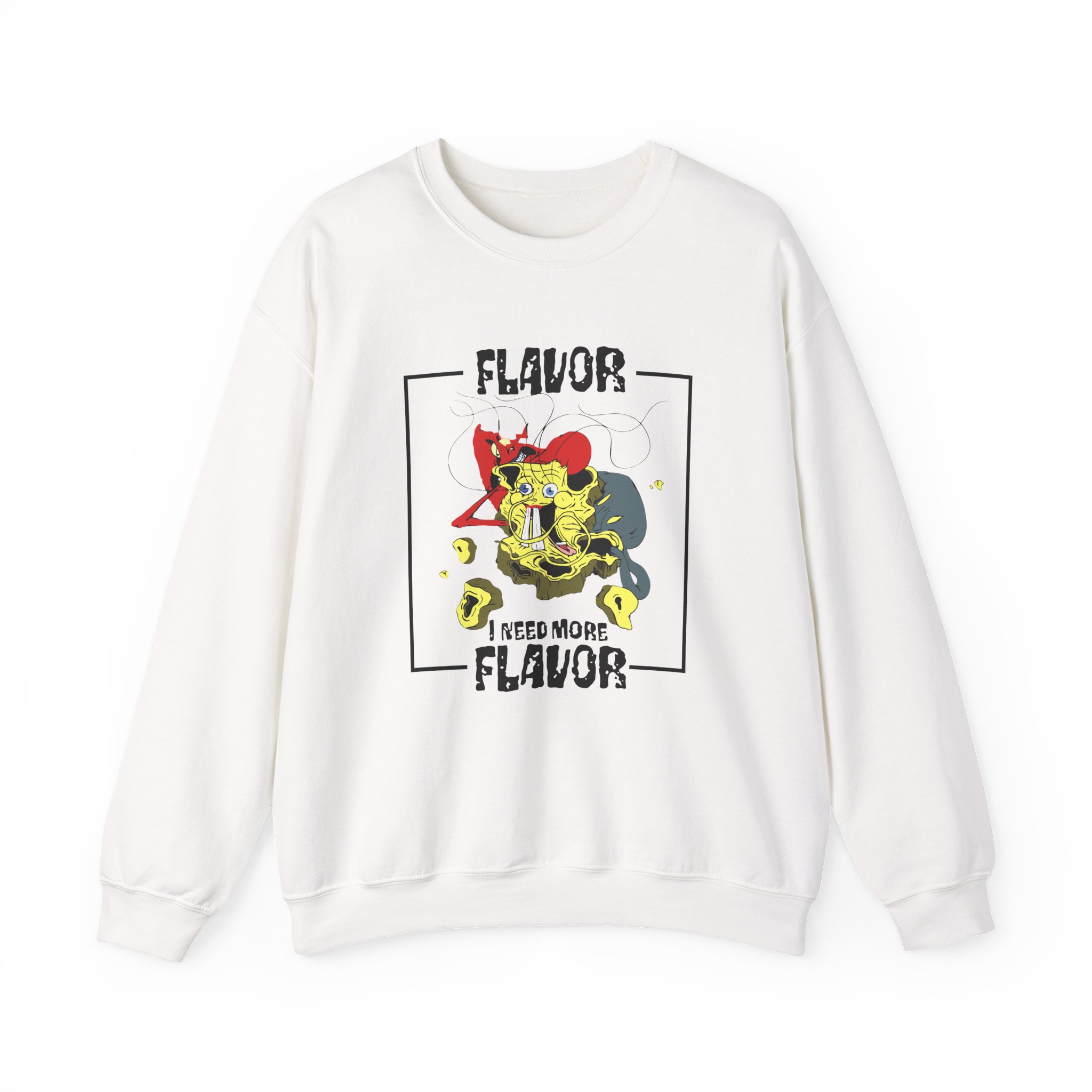 Meatcanyon I Need More Flavor Unisex Heavy Blendâ„¢ Crewneck Sweatshirt