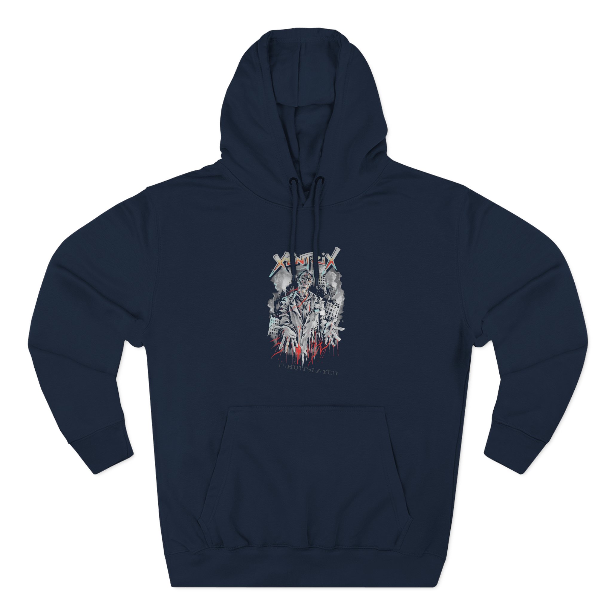 Xentrix for Whose Apocalypse? Three-Panel Fleece Hoodie