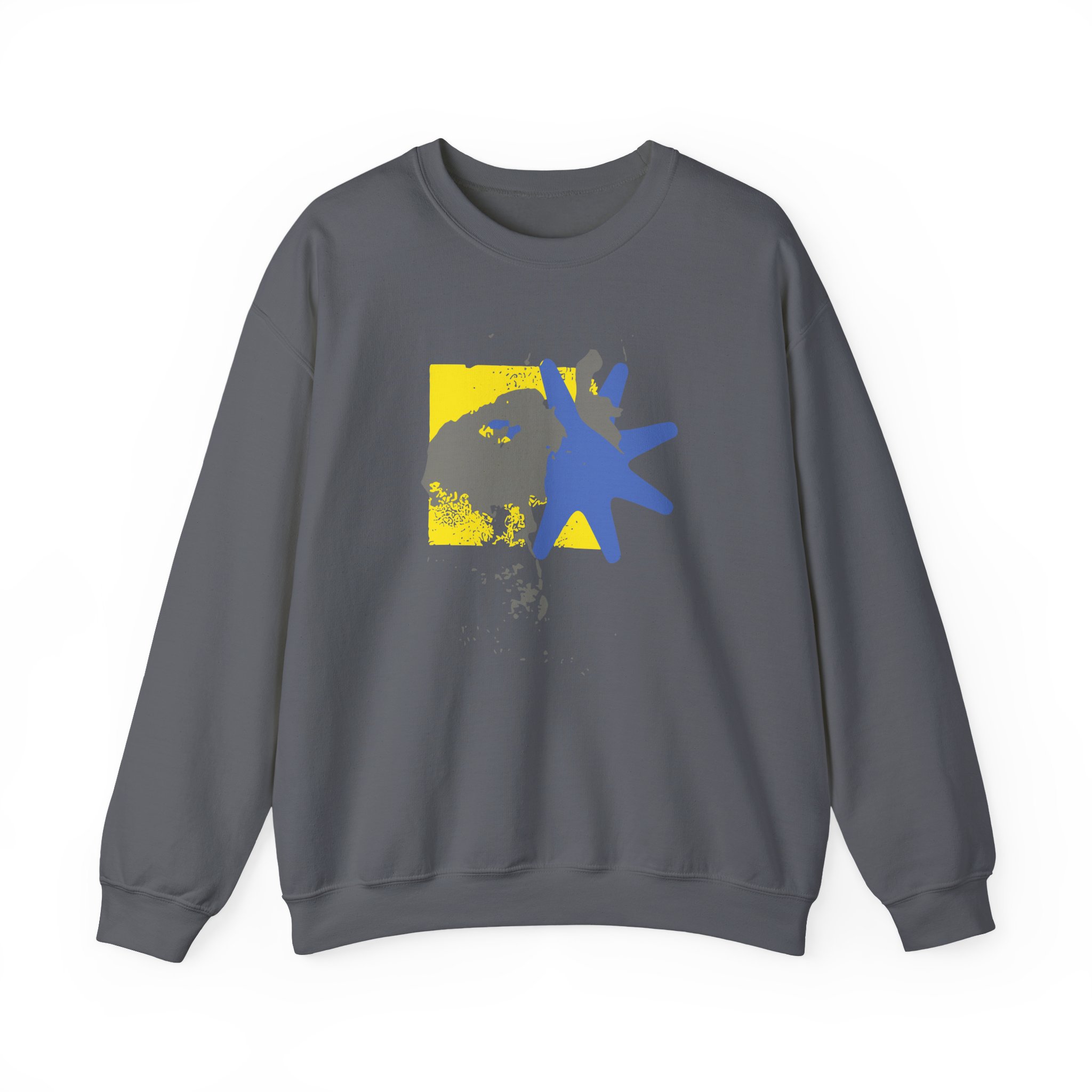 Foxing Shapes Unisex Heavy Blendâ„¢ Crewneck Sweatshirt