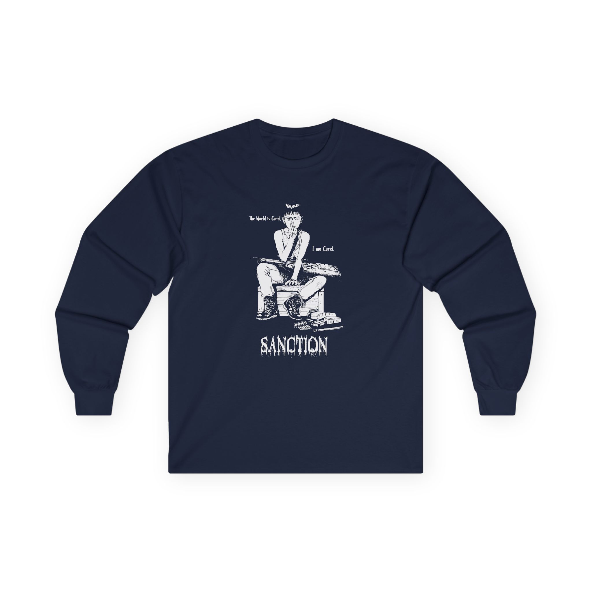 Sanction the World is Cruel Unisex Ultra Cotton Long Sleeve Tee