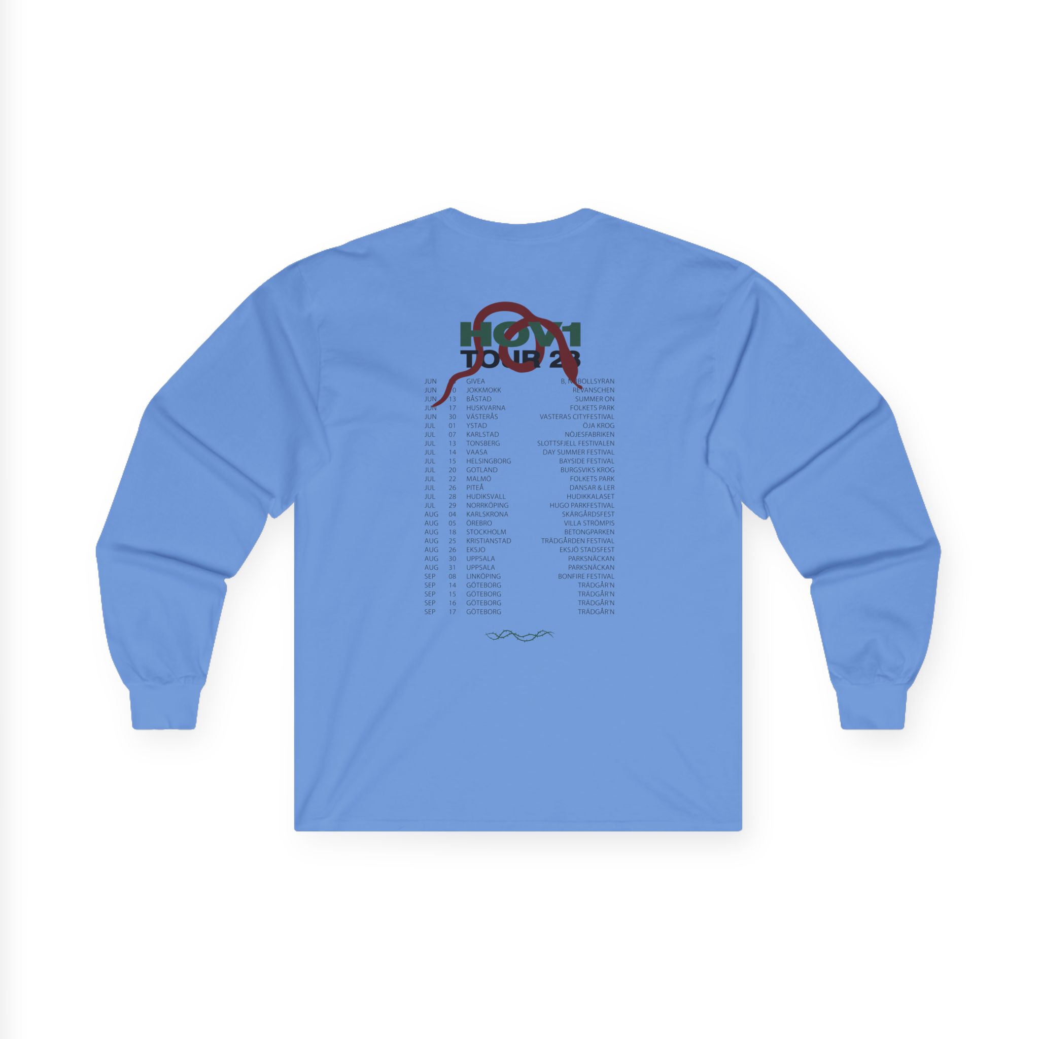 Hov1 Tour 2025 Unisex Ultra Cotton Long Sleeve Tee