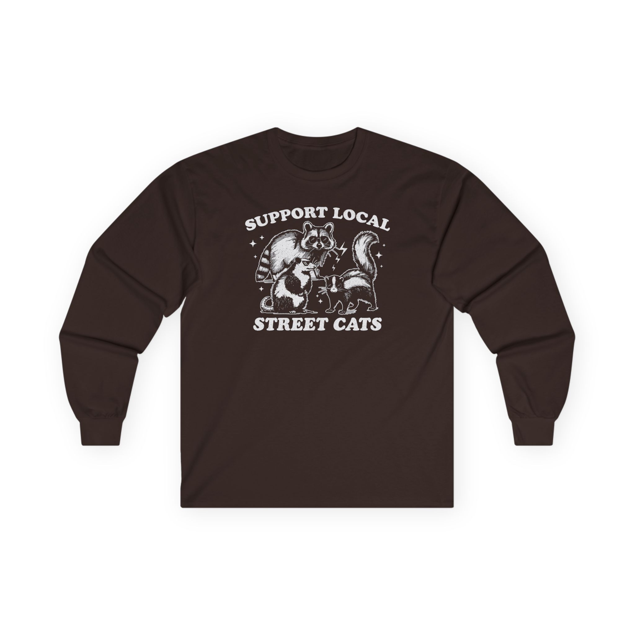 Zingara Support Local Street Cats Unisex Ultra Cotton Long Sleeve Tee