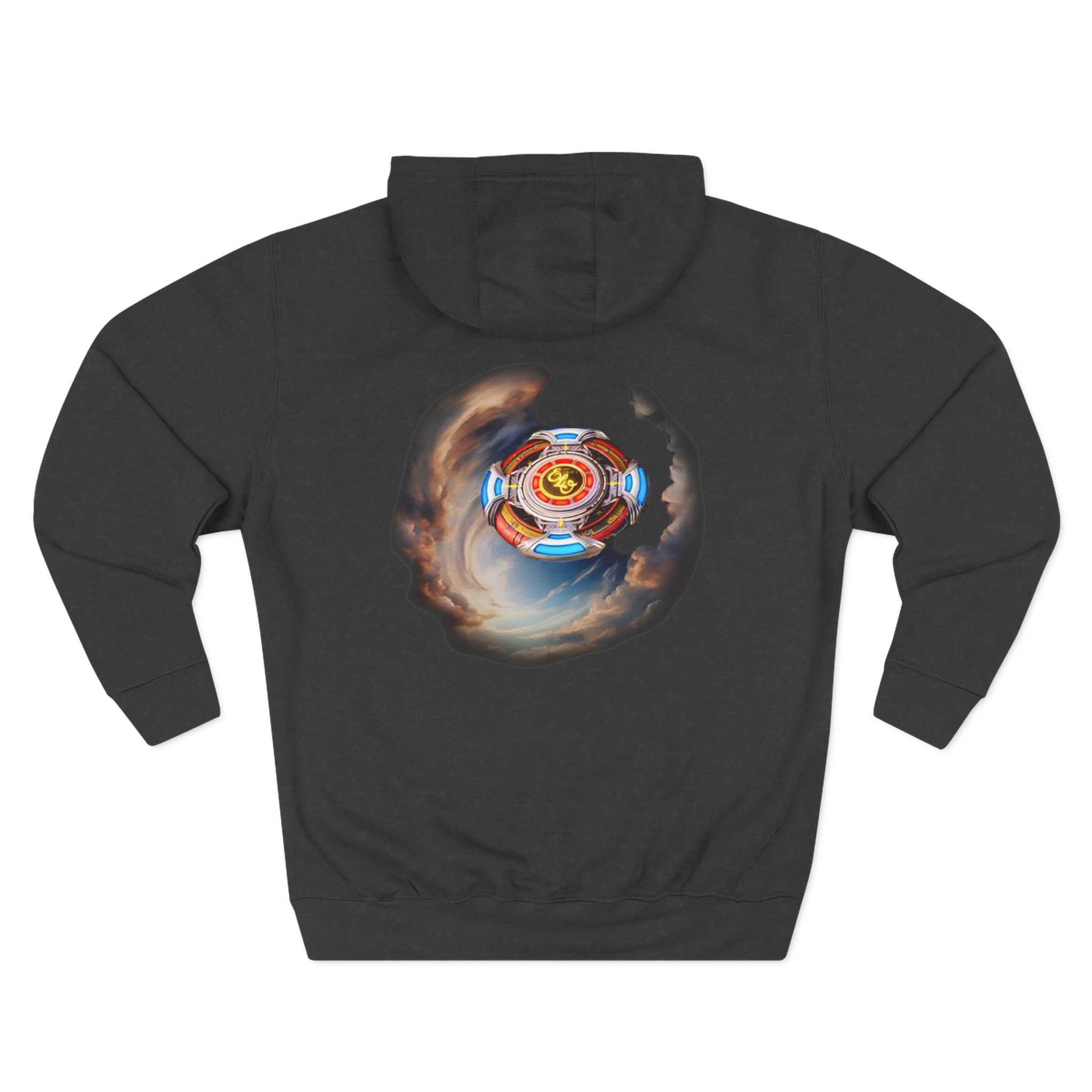 Elo Spaceship Sky Three-Panel Fleece Hoodie