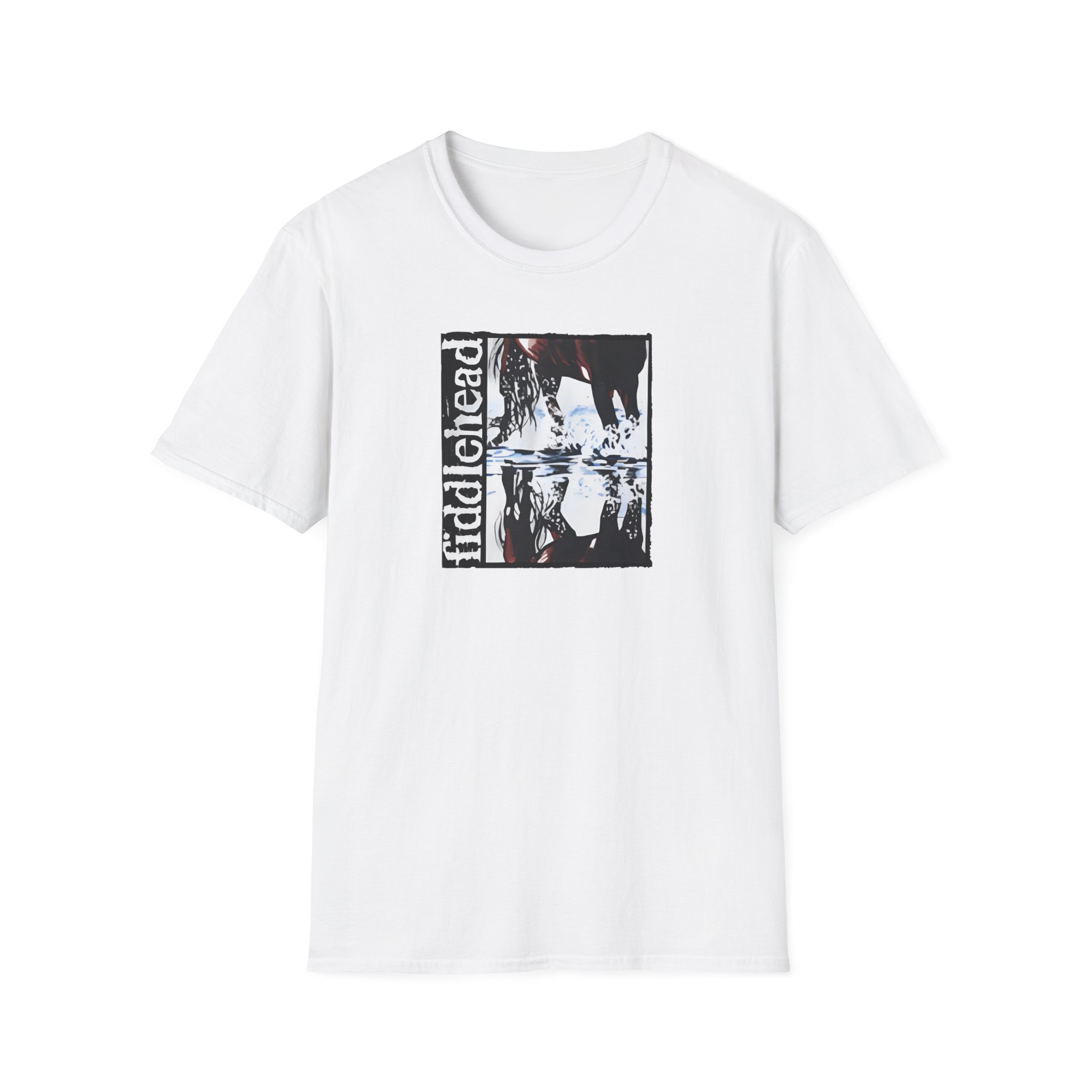 Fiddlehead Horse Unisex Softstyle T-Shirt