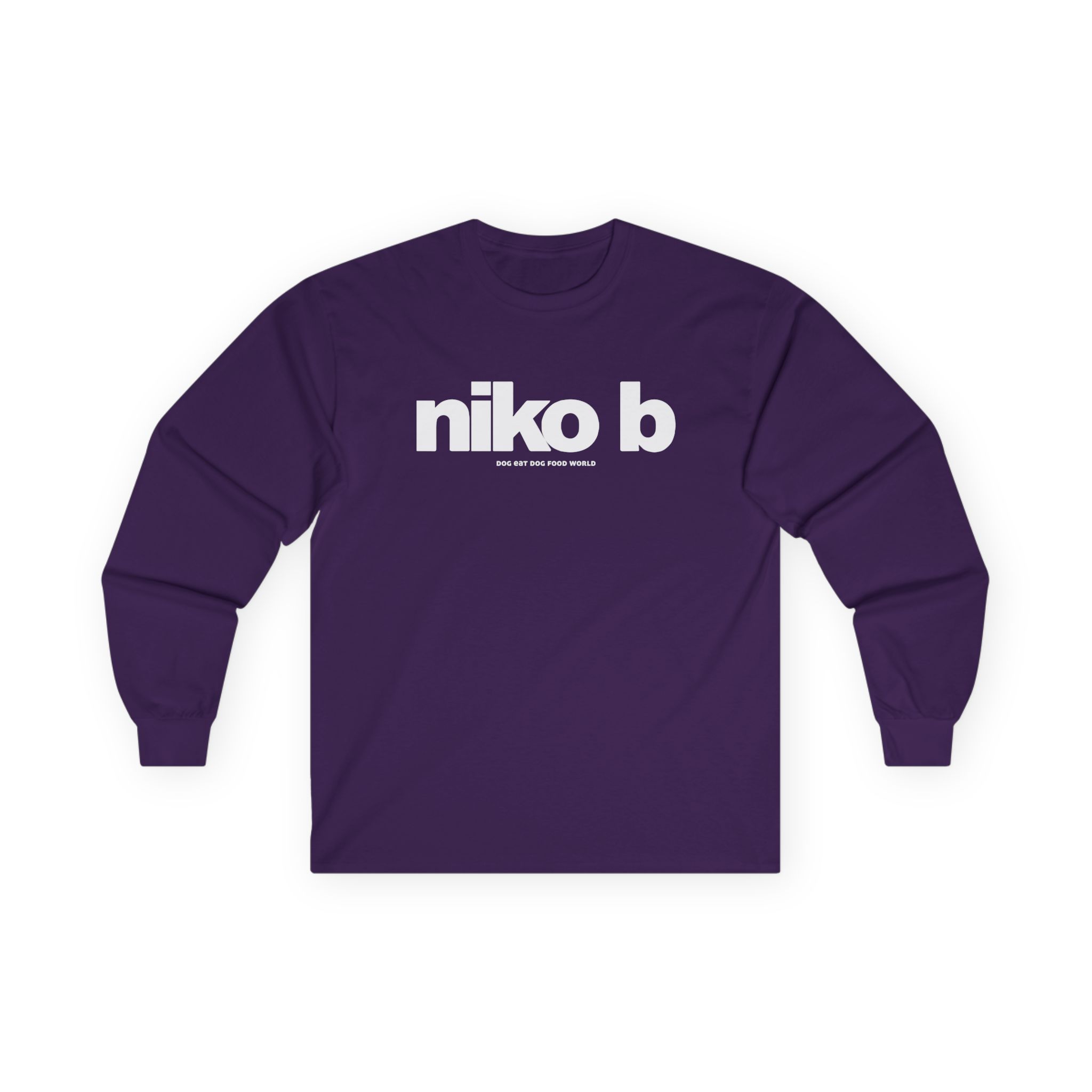 Niko B Dog Eat Dog Food World Unisex Ultra Cotton Long Sleeve Tee
