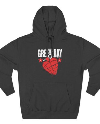 Green Day 20 Years of Idiot Three-Panel Fleece Hoodie