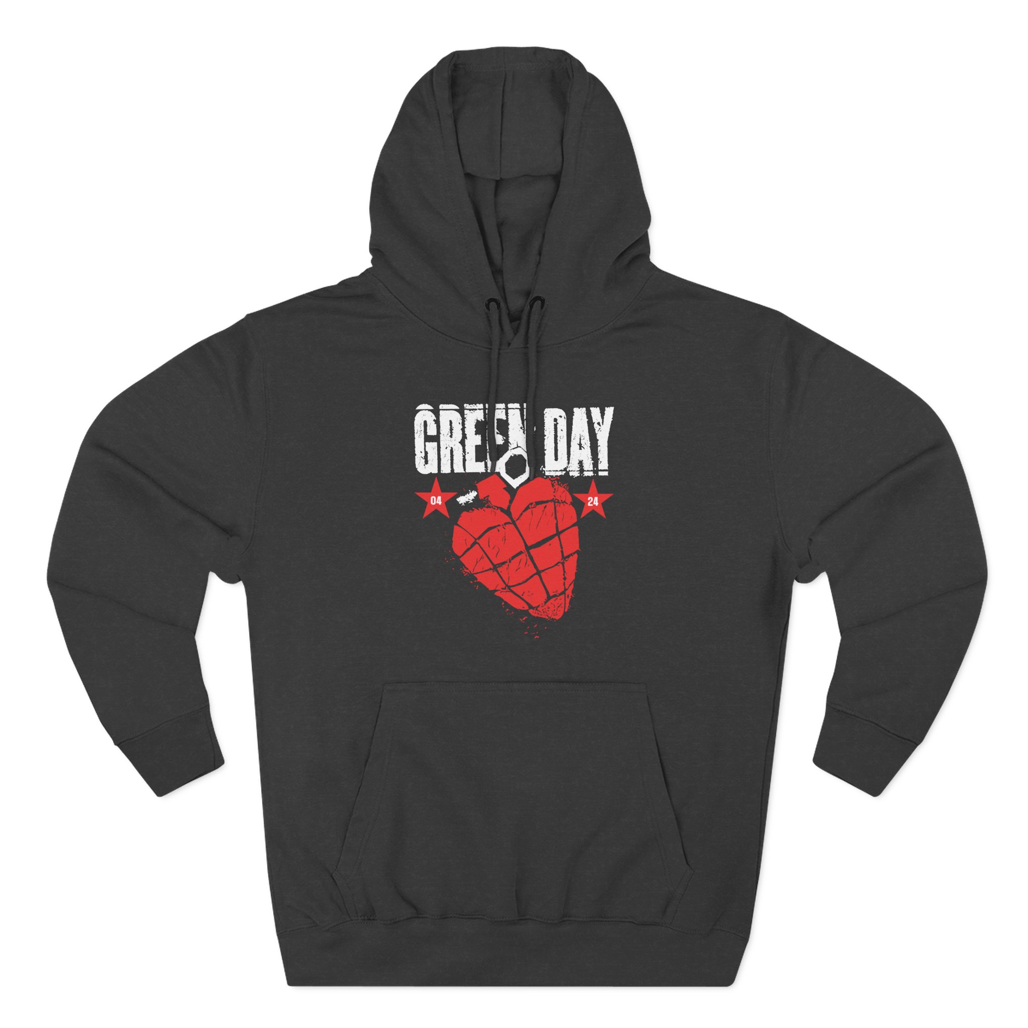 Green Day 20 Years of Idiot Three-Panel Fleece Hoodie