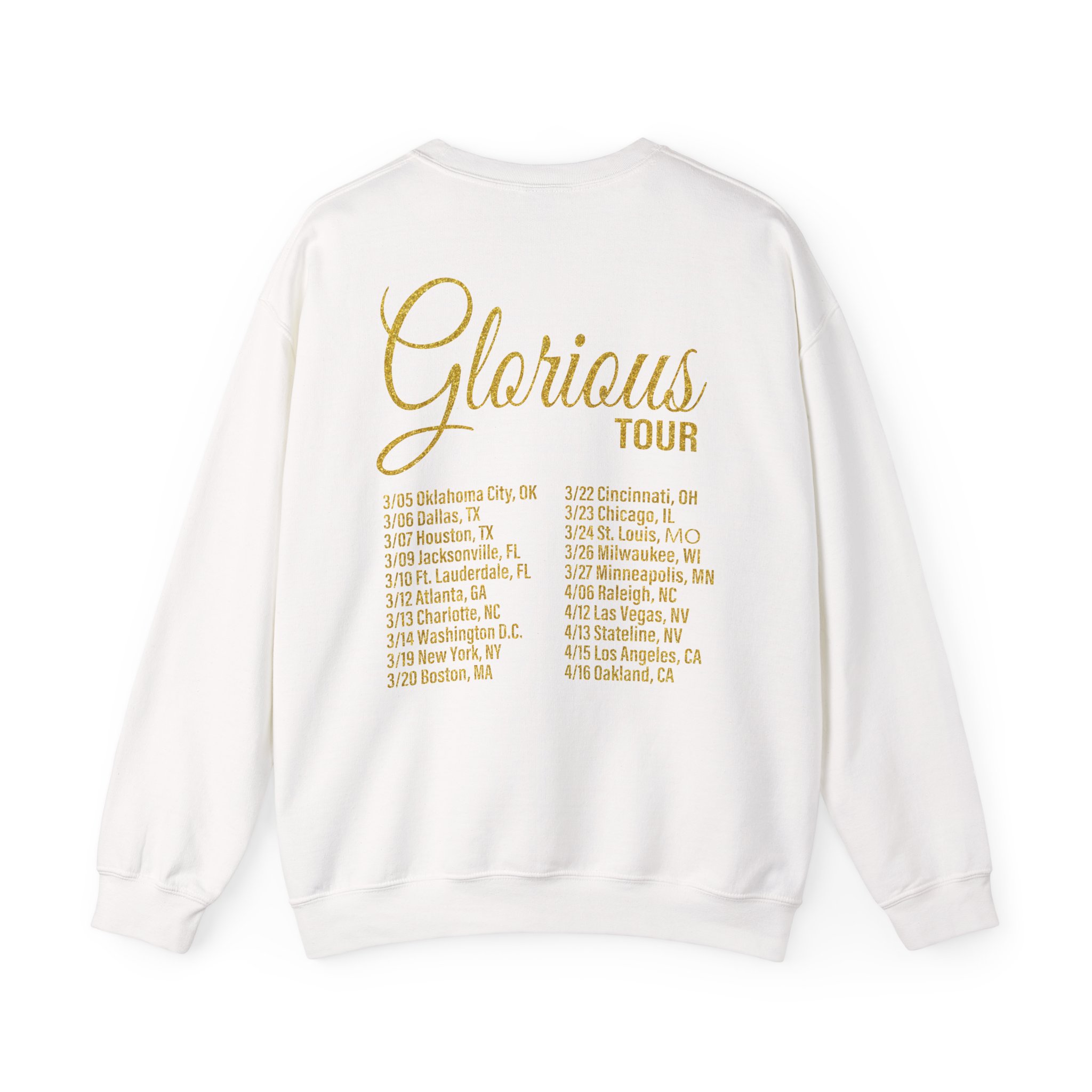Glorilla Glorious Tour Unisex Heavy Blendâ„¢ Crewneck Sweatshirt