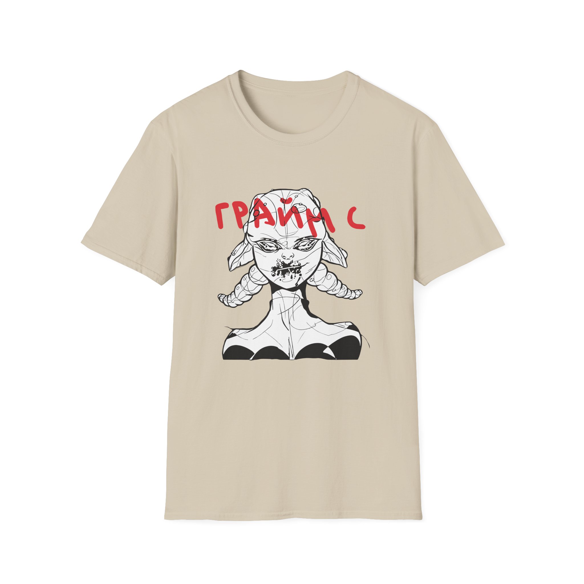 Grimes Unisex Softstyle T-shirt