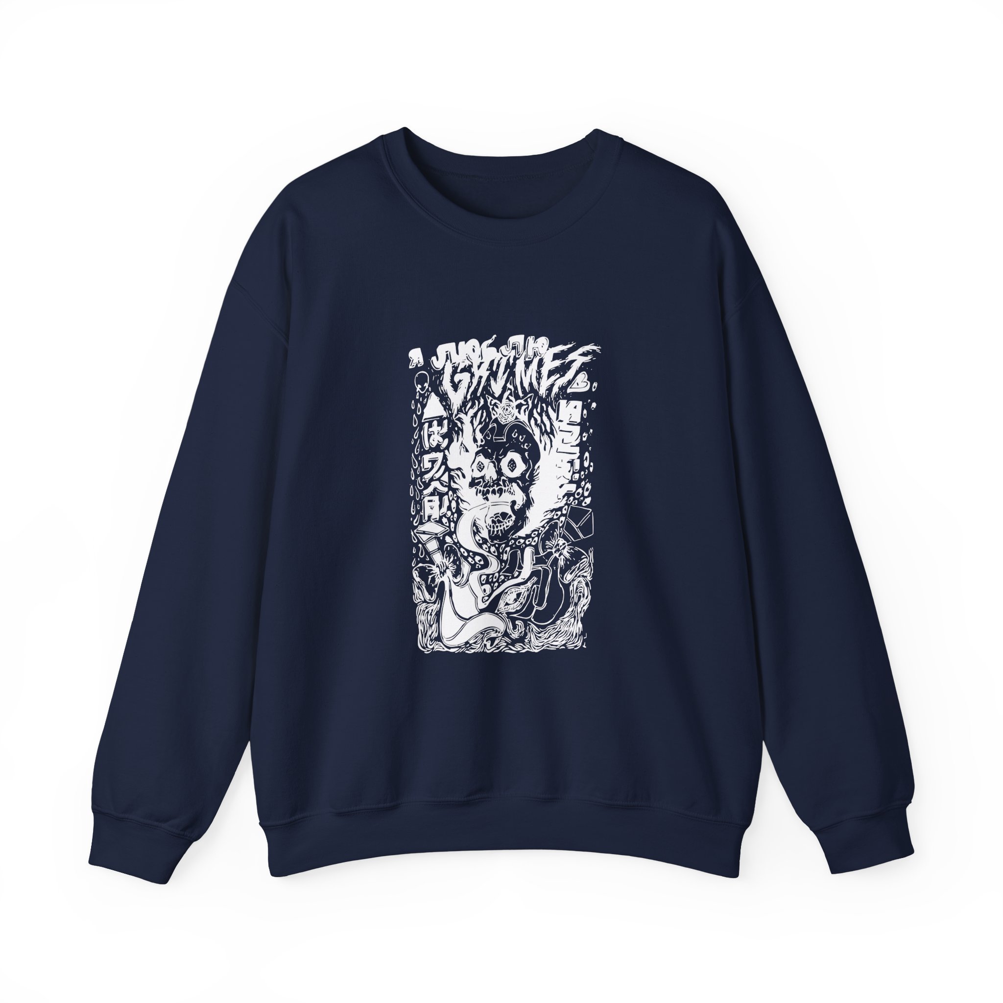 Grimes Vission Unisex Heavy Blend Crewneck Sweatshirt