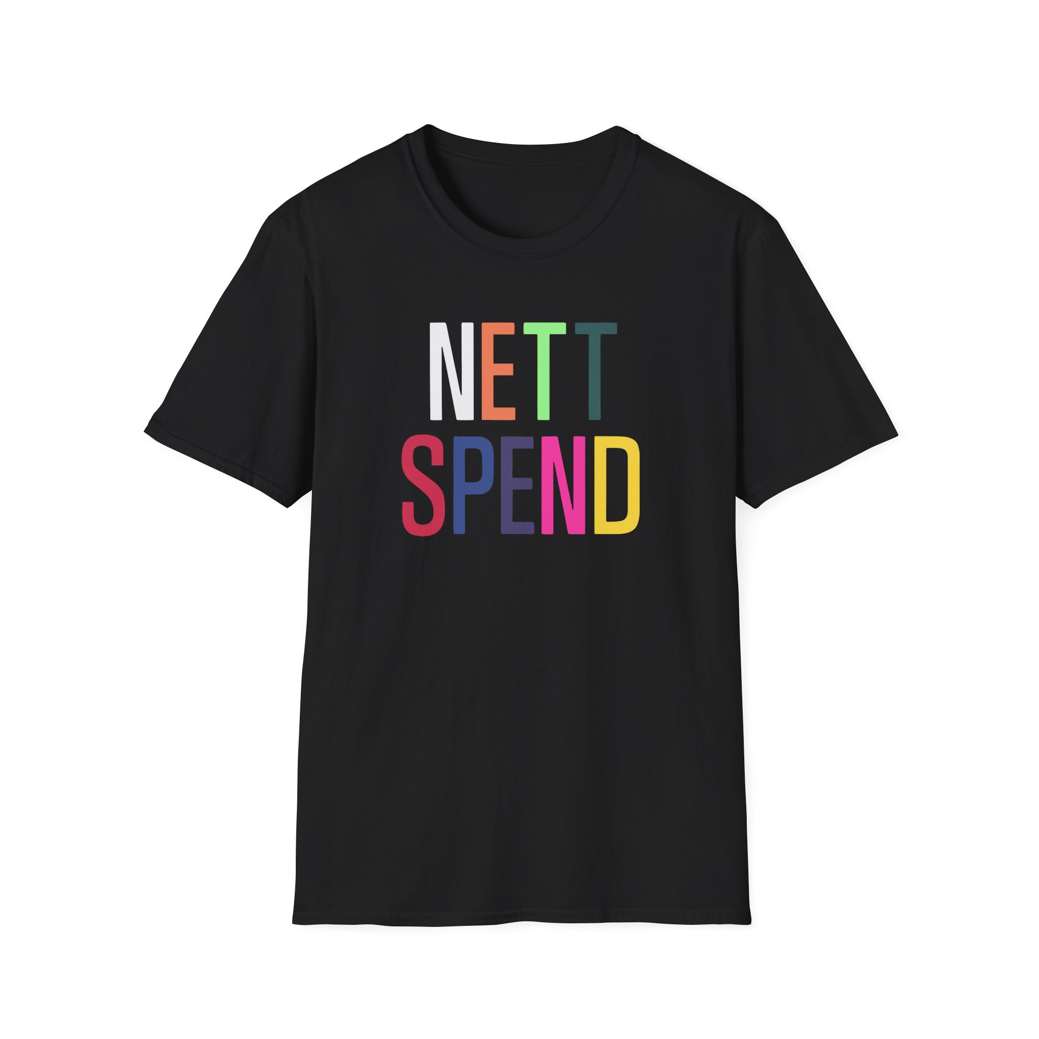 Nettspend Rainbow Unisex Softstyle T-Shirt