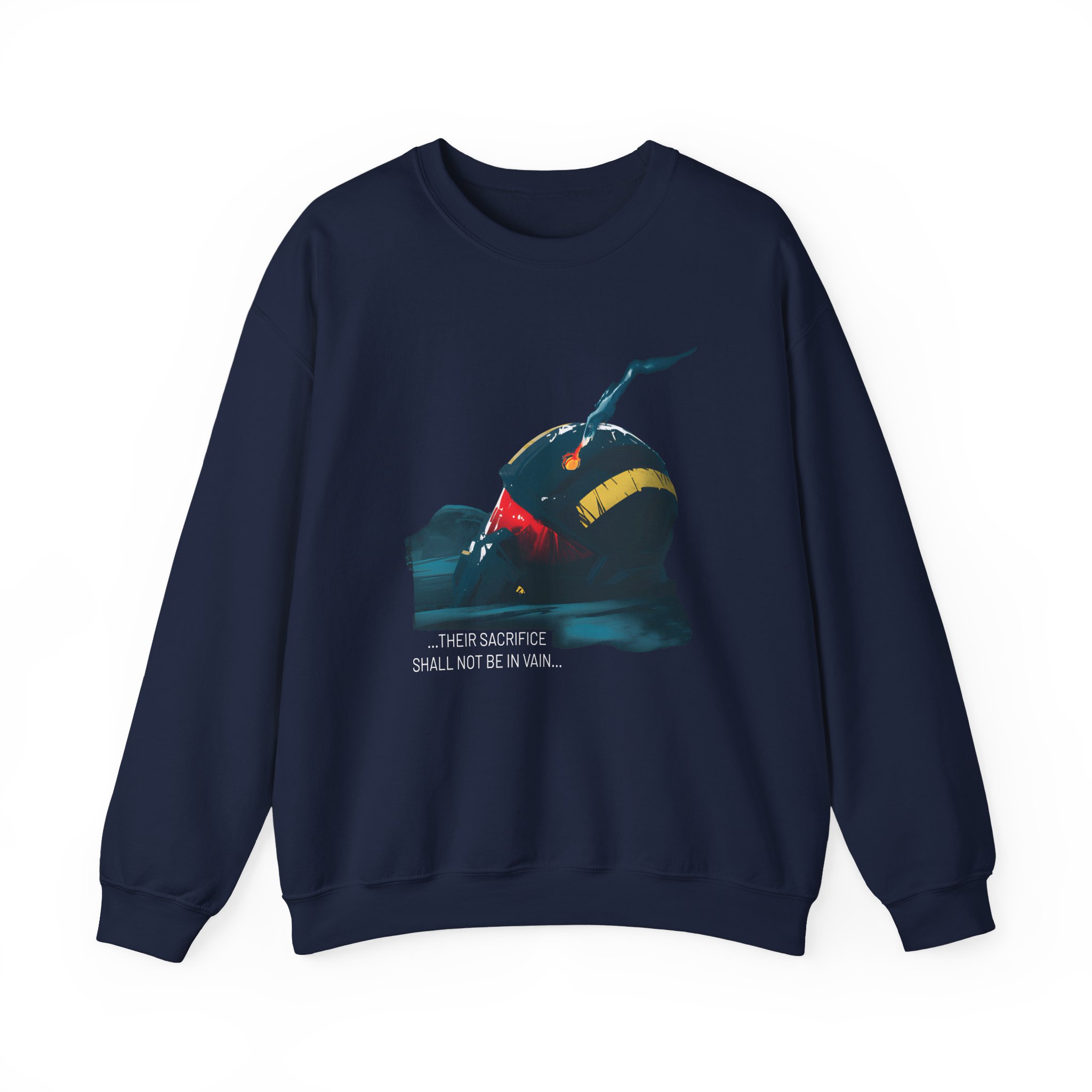 Helldivers Malevelon Creek Sacrifice Unisex Heavy Blendâ„¢ Crewneck Sweatshirt