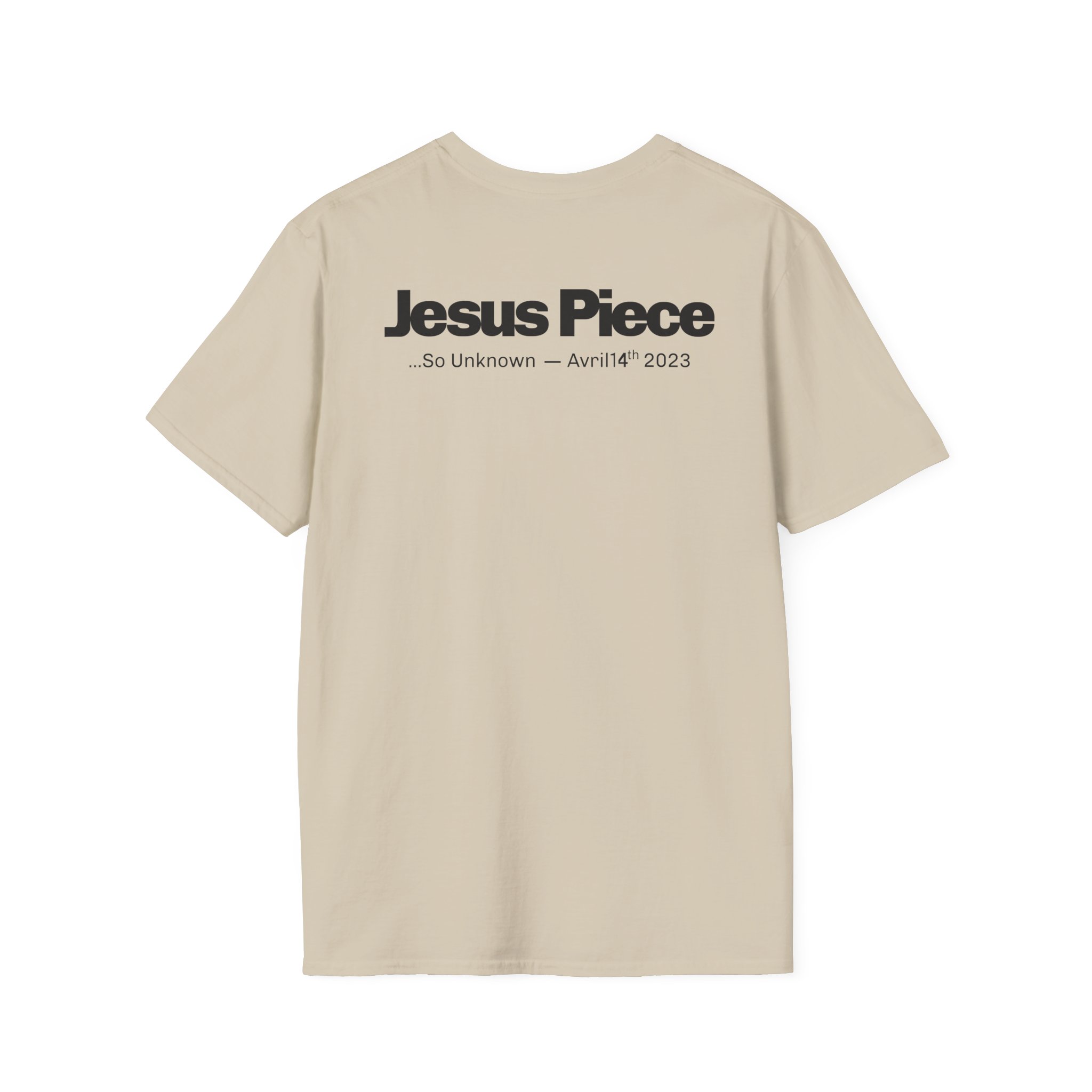 Jesus Piece Symbols Unisex Softstyle T-Shirt