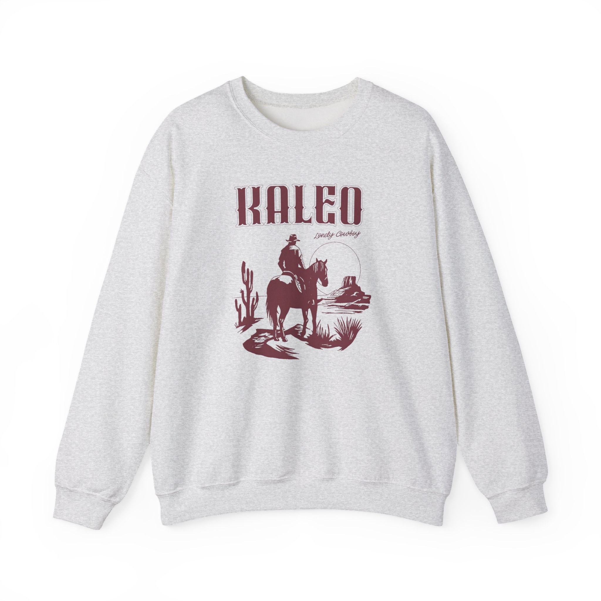 Kaleo Lonely Cowboy Unisex Heavy Blendâ„¢ Crewneck Sweatshirt