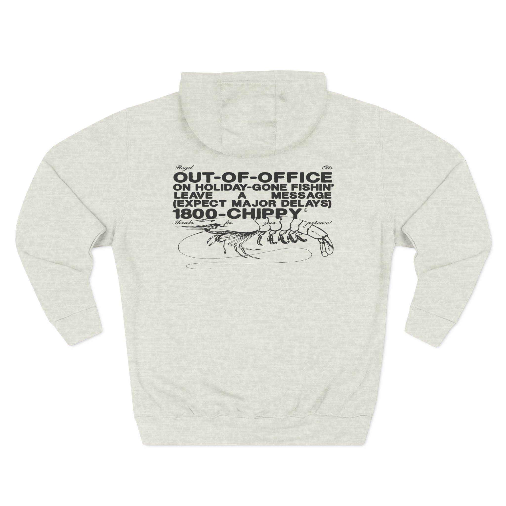 Royel Otis Out of Office Chippy Three-Panel Fleece Hoodie