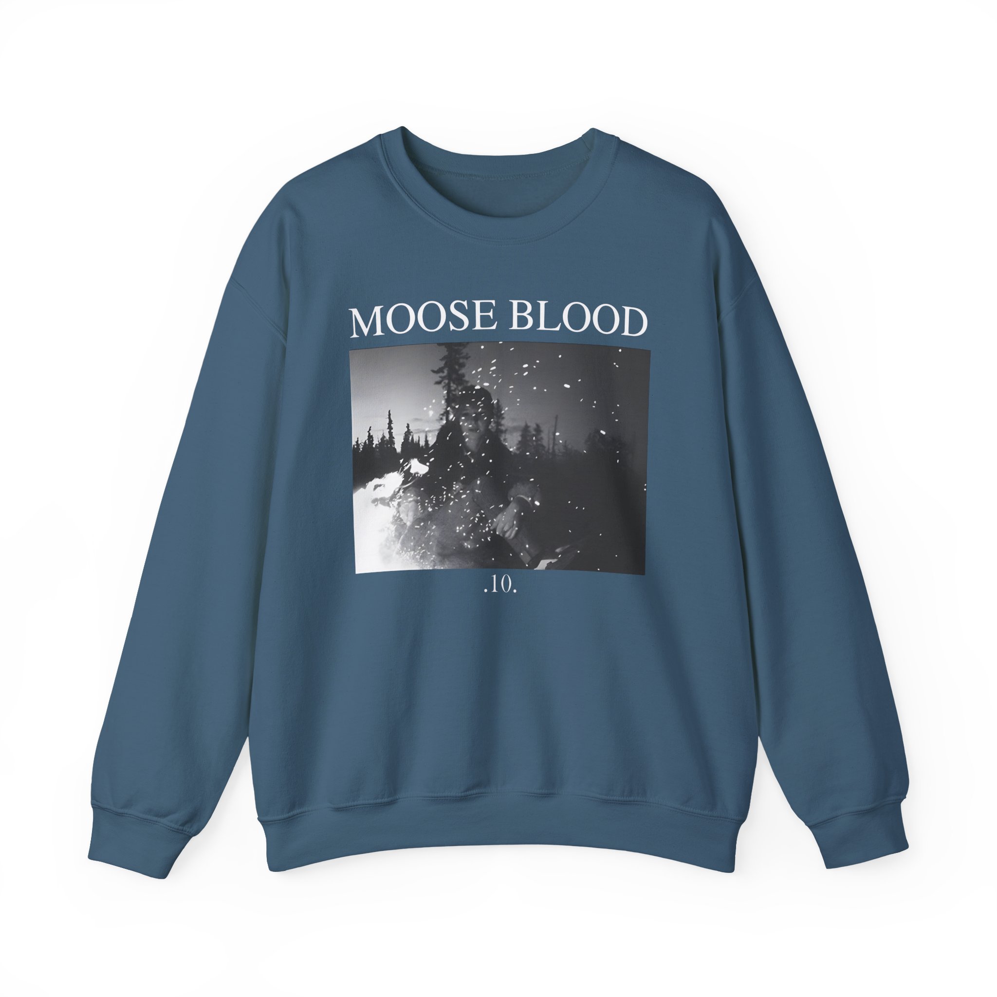 Moose Blood Ikyim 10th Anniversary Shows Unisex Heavy Blendâ„¢ Crewneck Sweatshirt