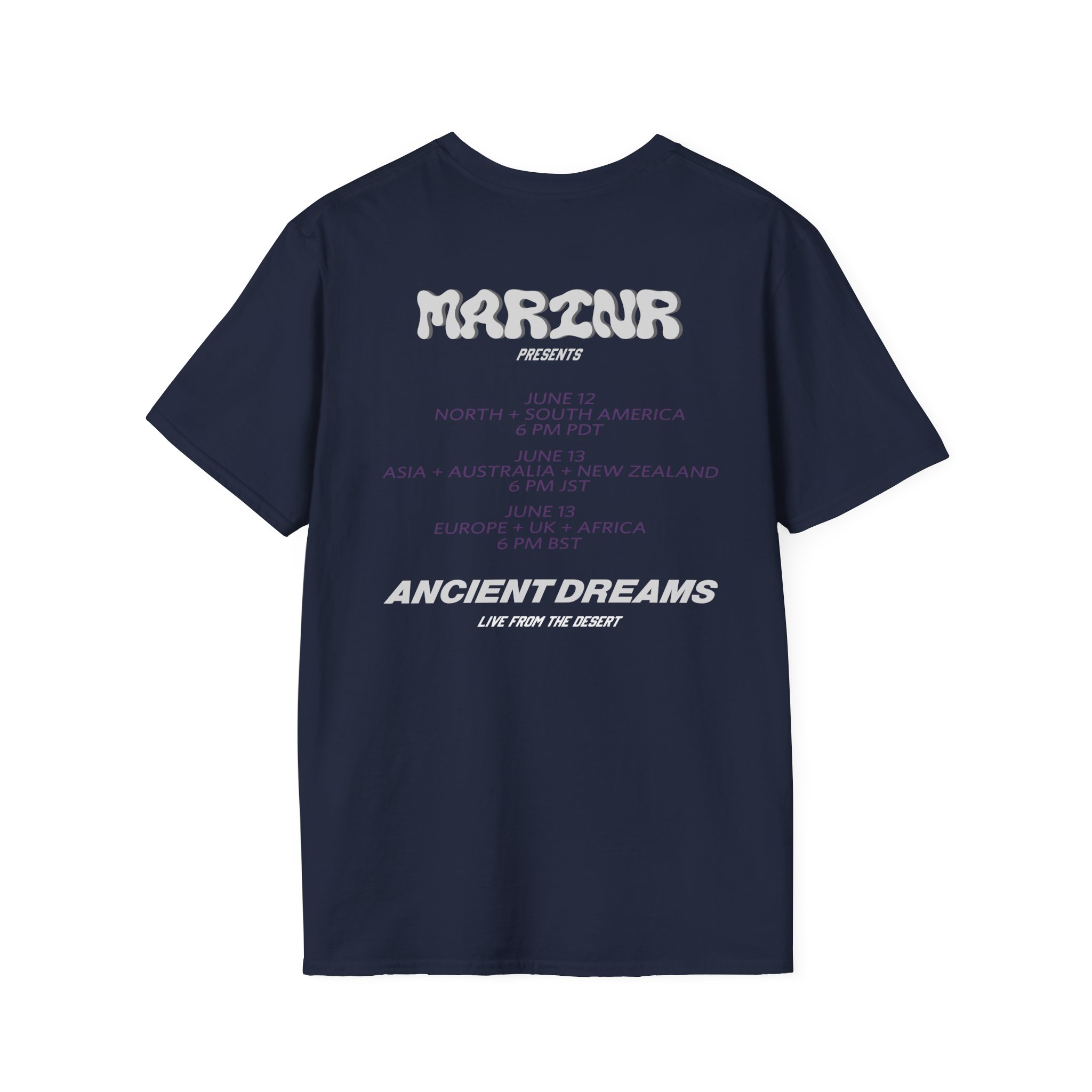 Marina Ancient Dreams Live From the Desert Unisex Softstyle T-Shirt