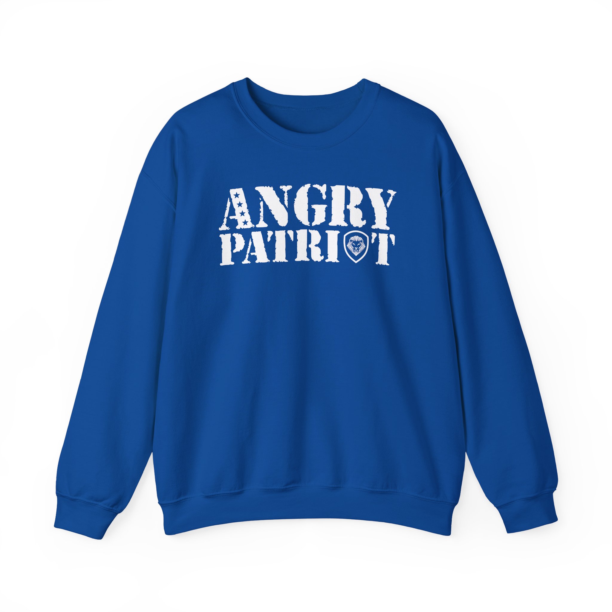 Valuetainment Angry Patriot Unisex Heavy Blendâ„¢ Crewneck Sweatshirt