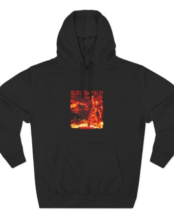 Bathory Three-panel Fleece Hoodie