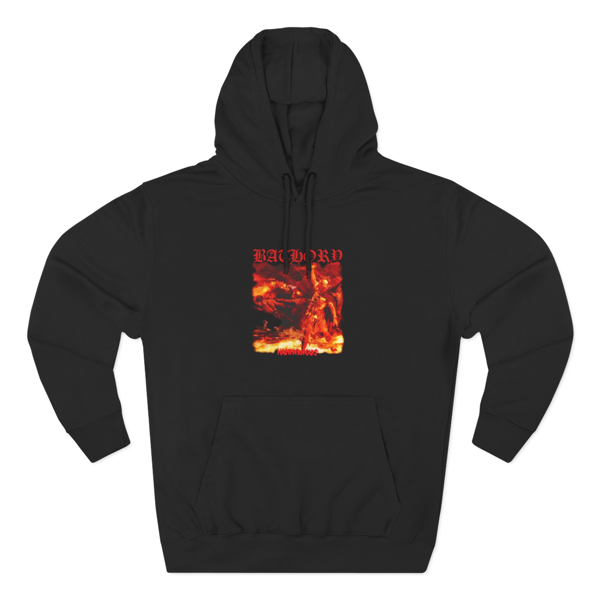Bathory Three-panel Fleece Hoodie