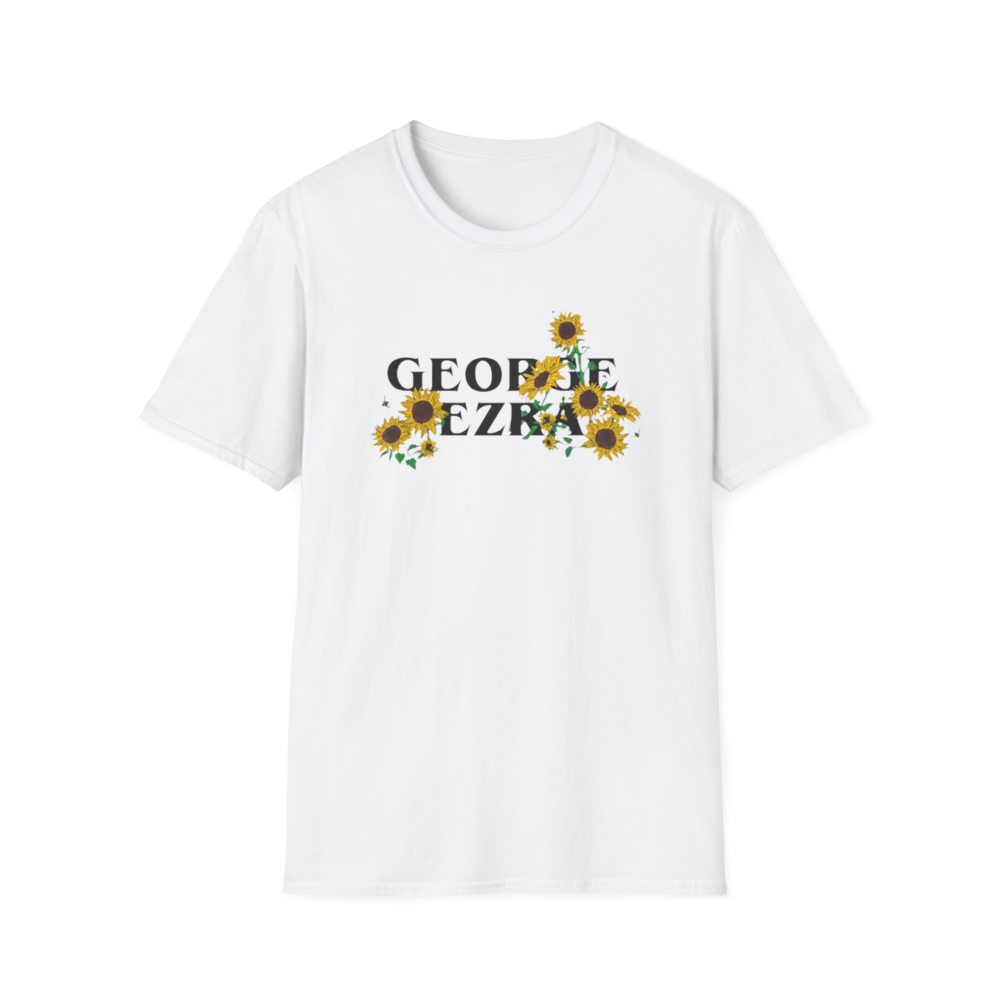 George Ezra Sunflowers Unisex Softstyle T-Shirt