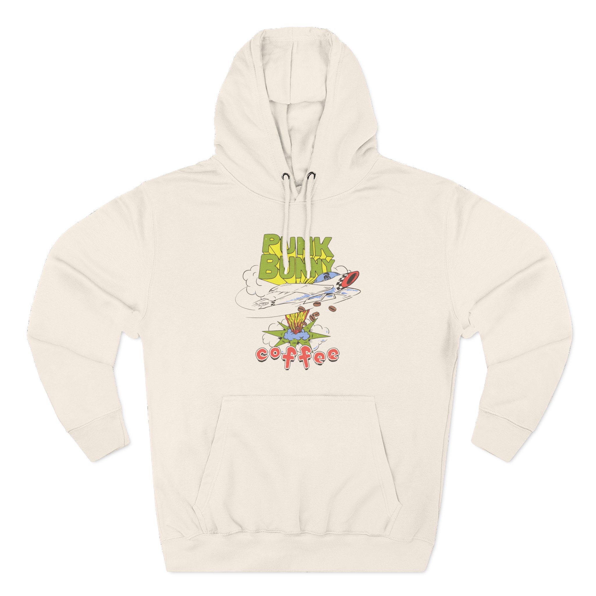 Green Day Punk Bunny Dookie Three-Panel Fleece Hoodie