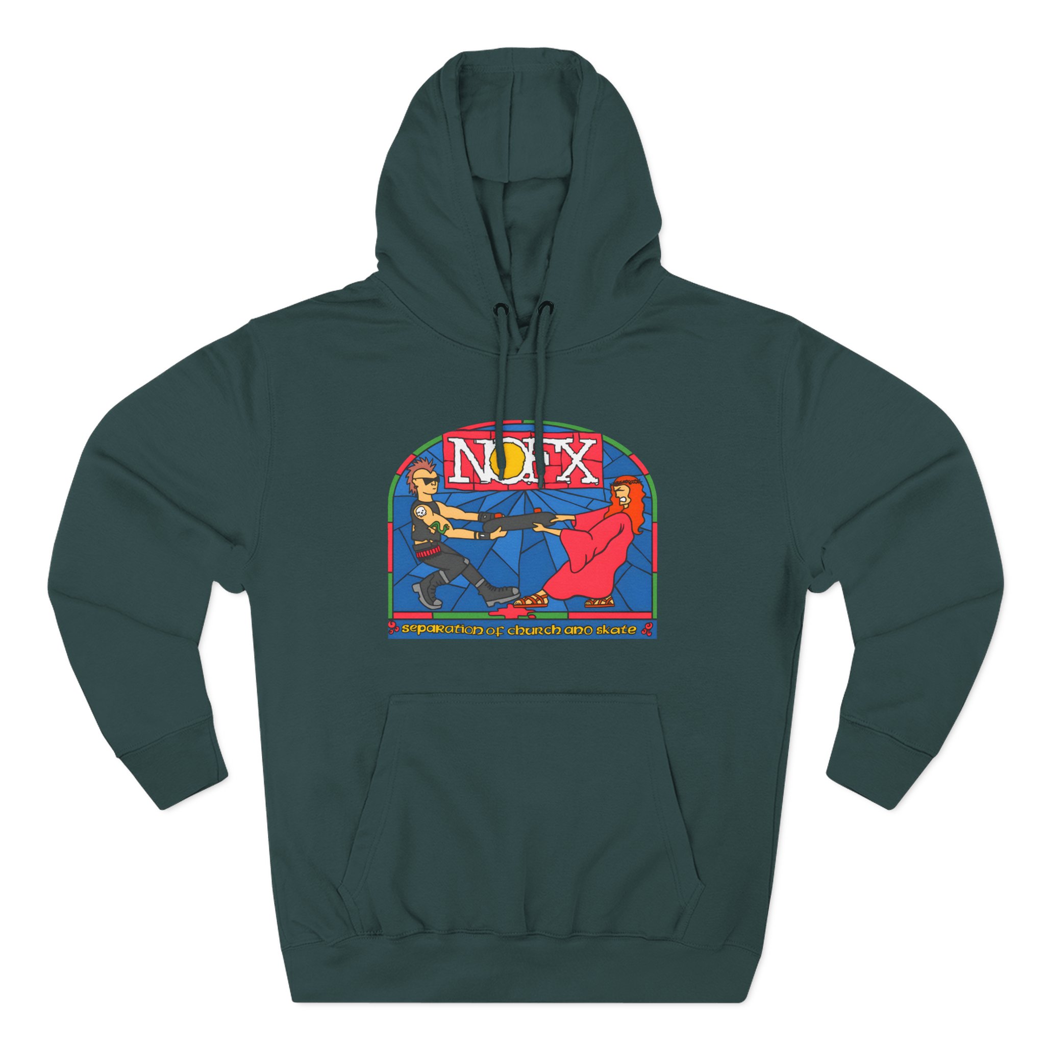 Nofx Seperation Three-Panel Fleece Hoodie