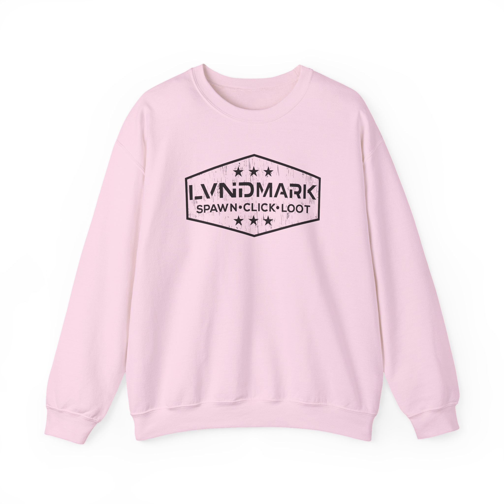 Lvndmark Spawn Click Loot 77 Unisex Heavy Blendâ„¢ Crewneck Sweatshirt