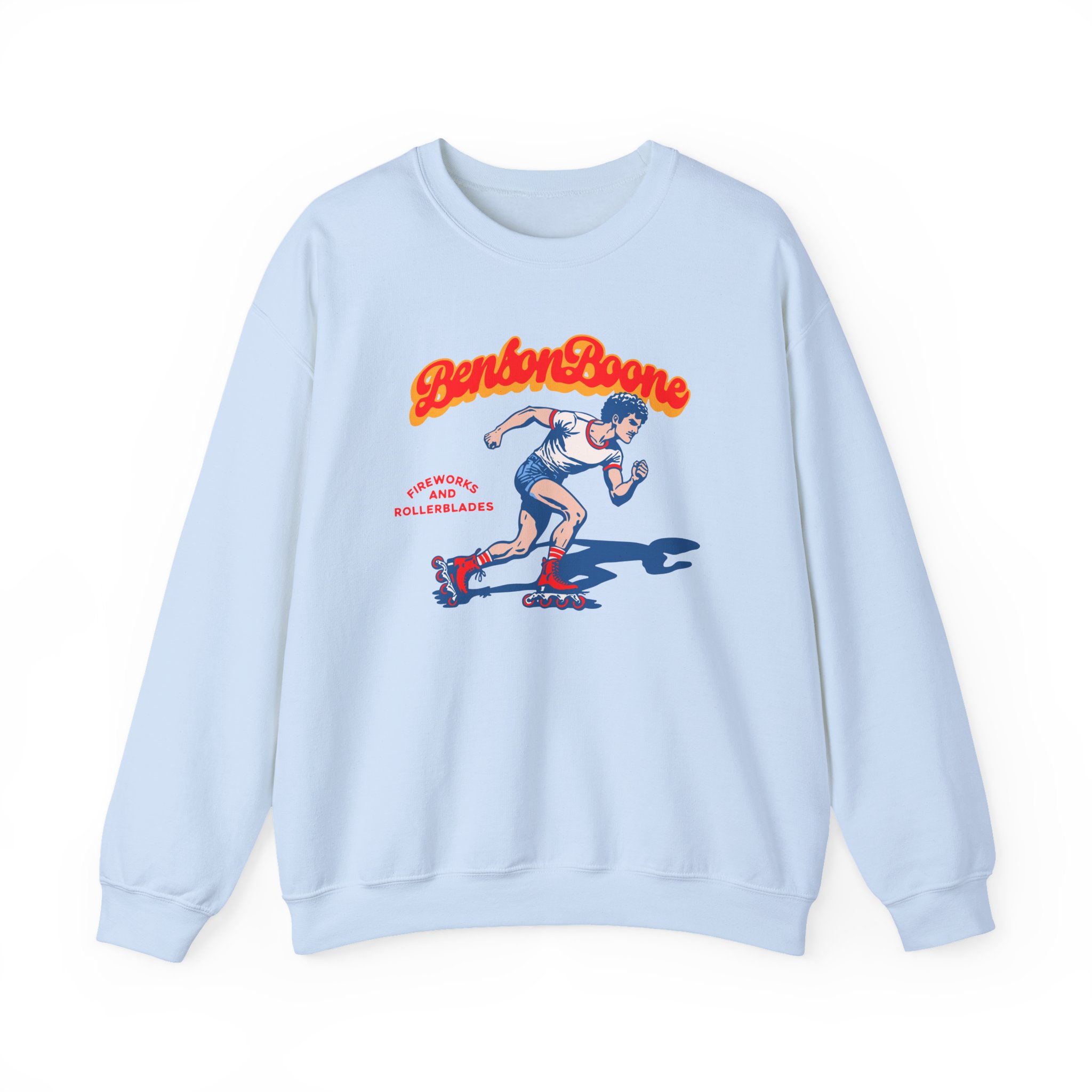 Benson Boone Rollerblading Benny Unisex Heavy Blendâ„¢ Crewneck Sweatshirt