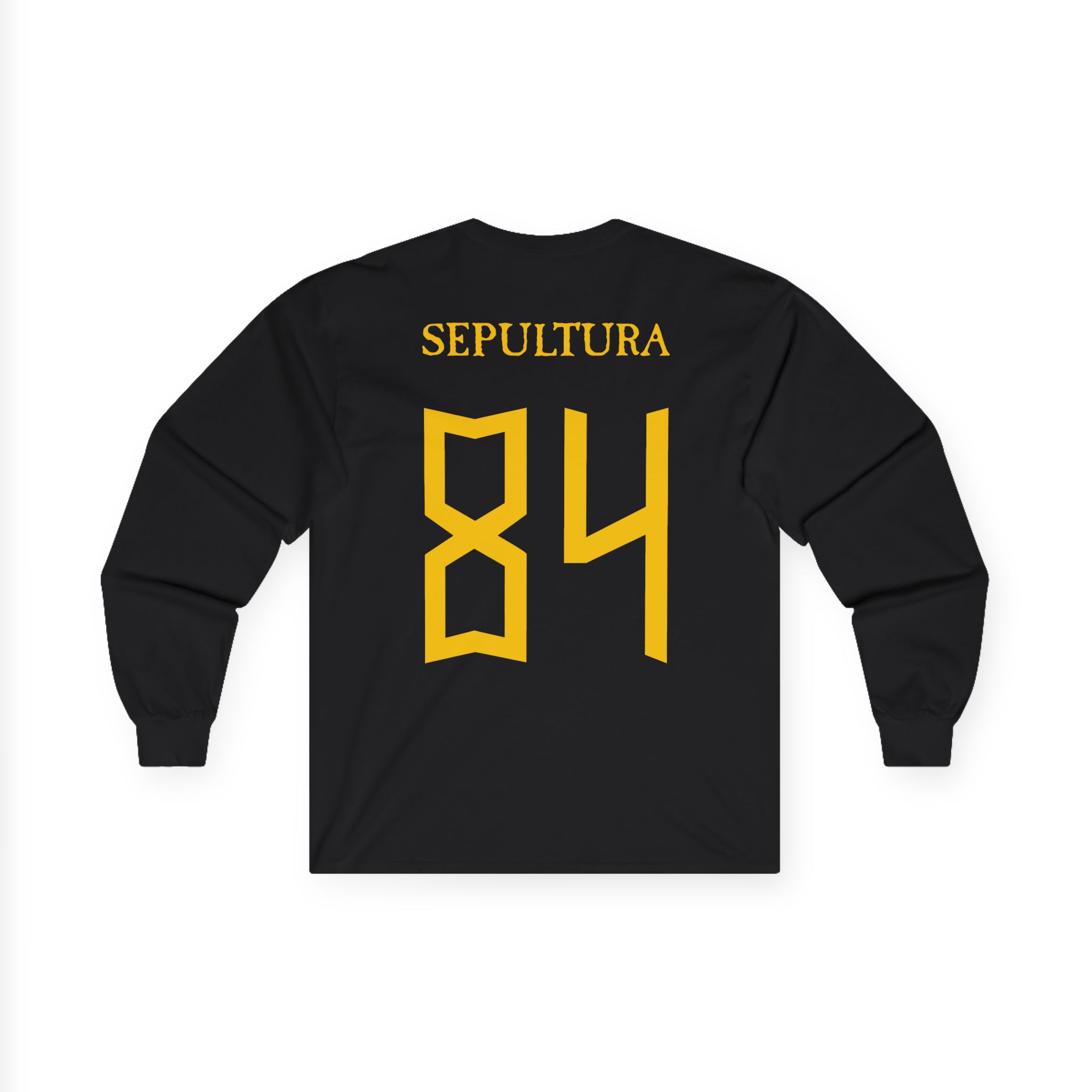 Sepultura 40th Anniversary Soccer Unisex Ultra Cotton Long Sleeve Tee