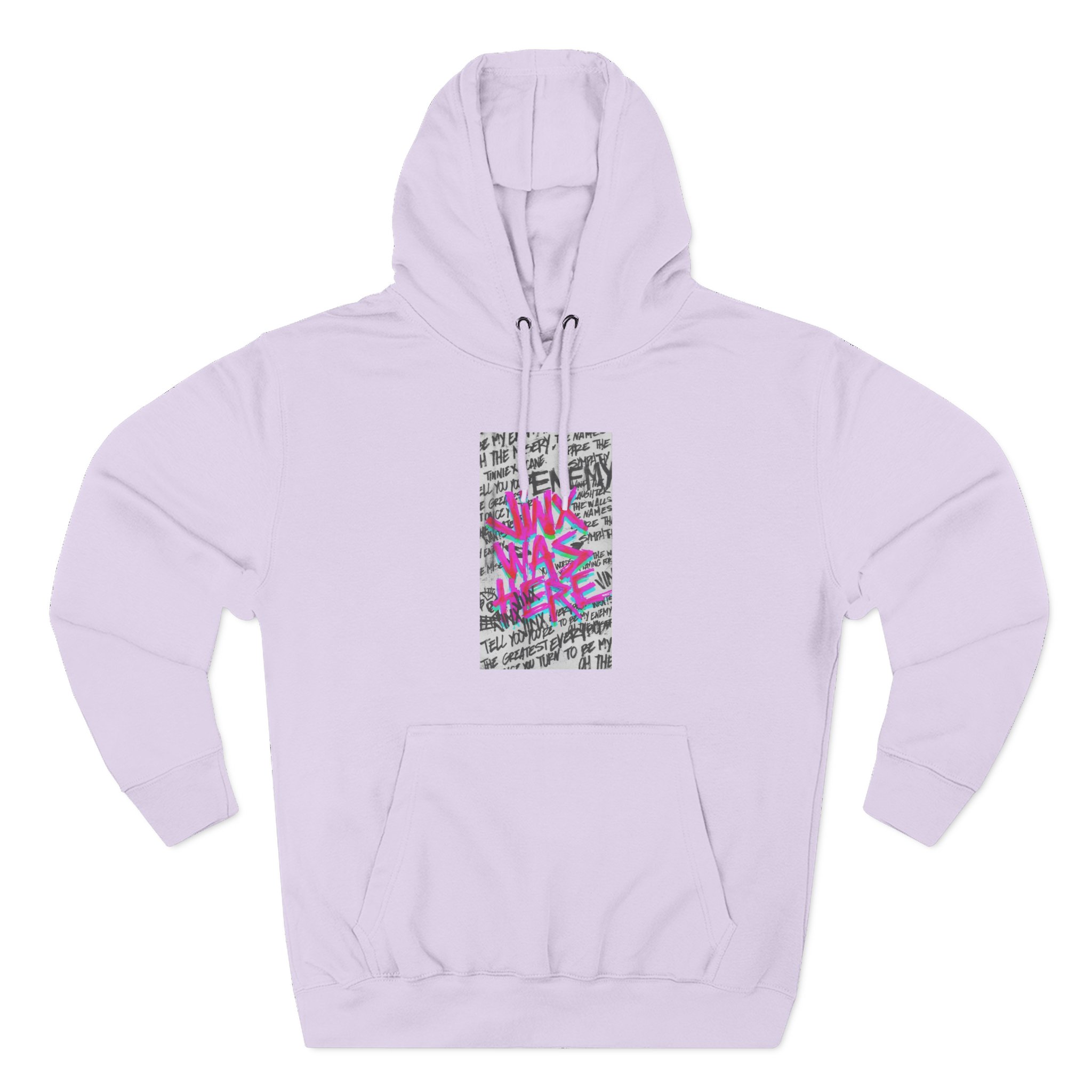 Jinx Three-Panel Fleece Hoodie
