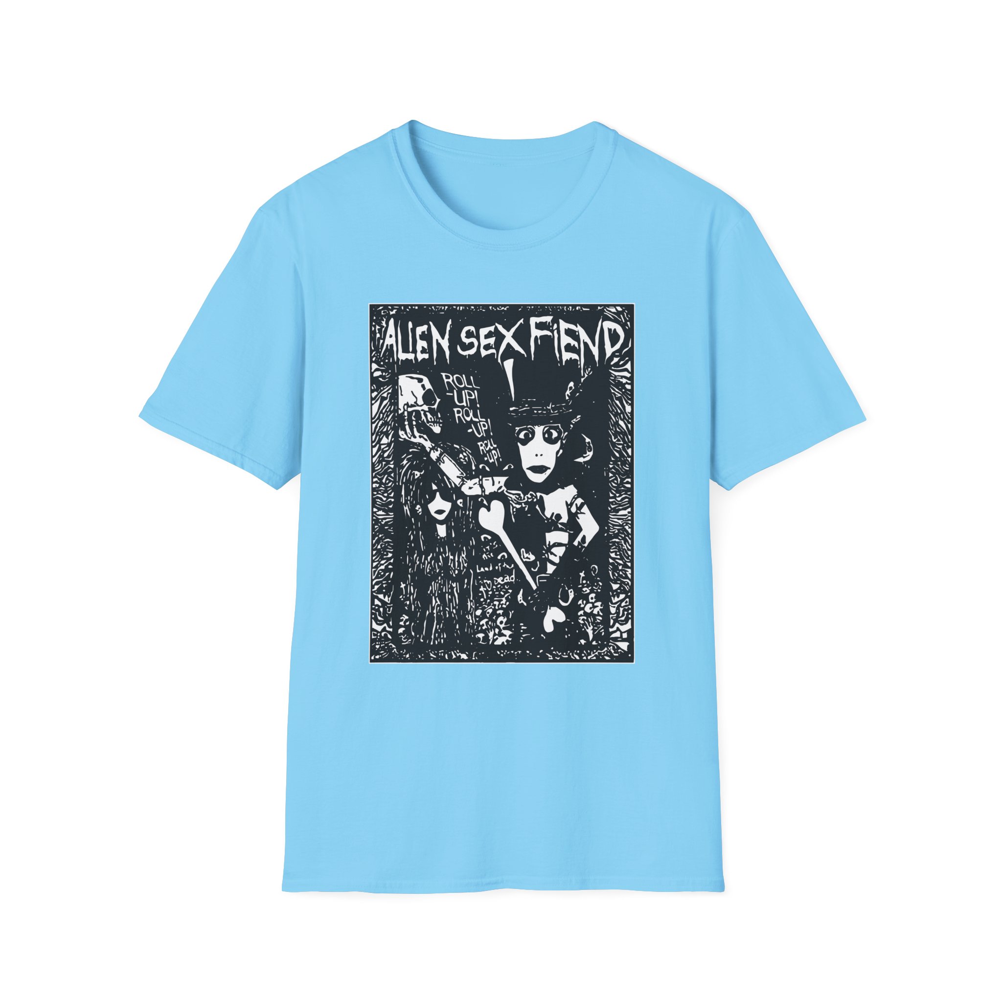 Alien Sex Fiend Land of the Living Dead Unisex Softstyle T-Shirt