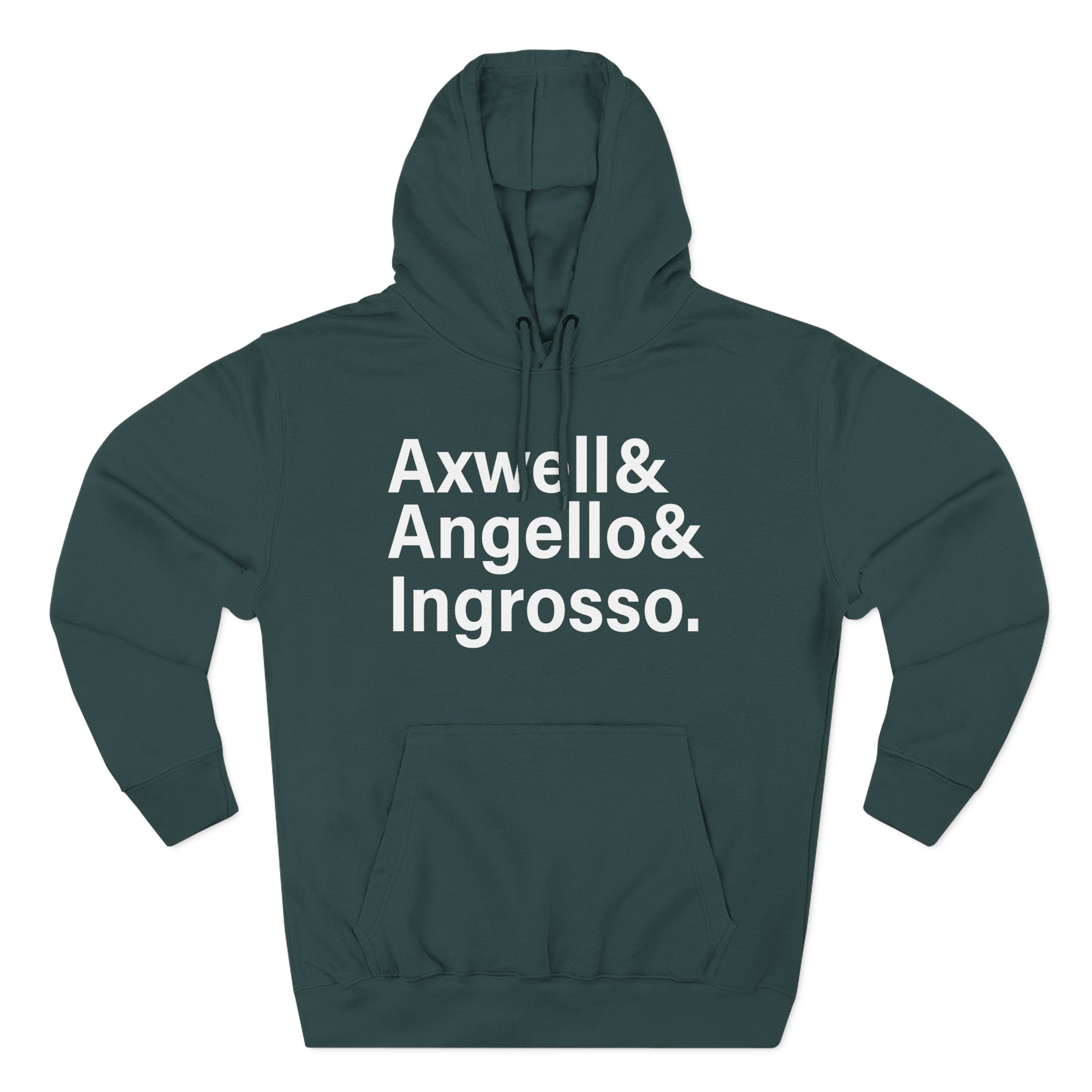 Axwell Angello Ingrosso Three-Panel Fleece Hoodie