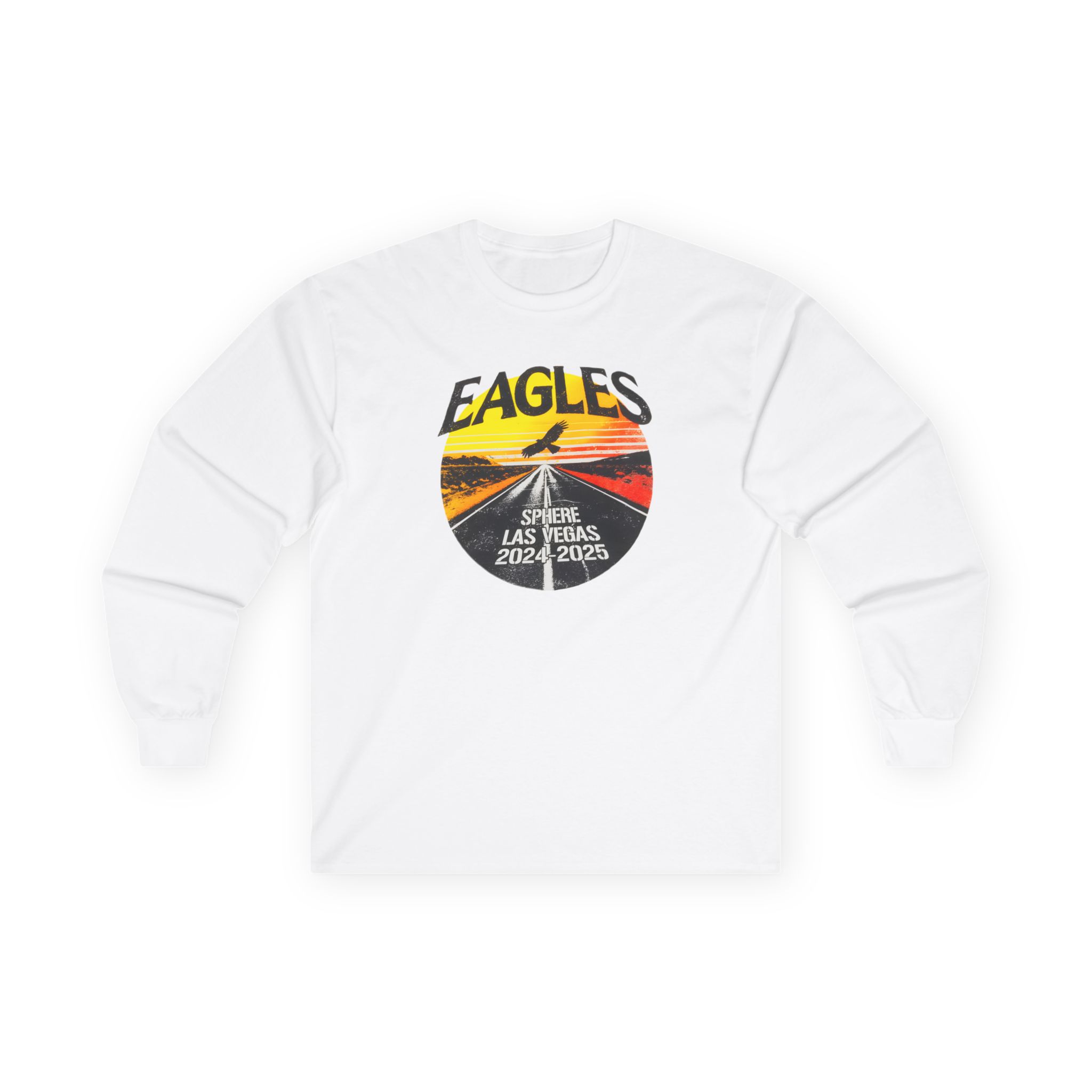 The Eagles Sphere 2024 / 2025 Sunset Unisex Ultra Cotton Long Sleeve Tee