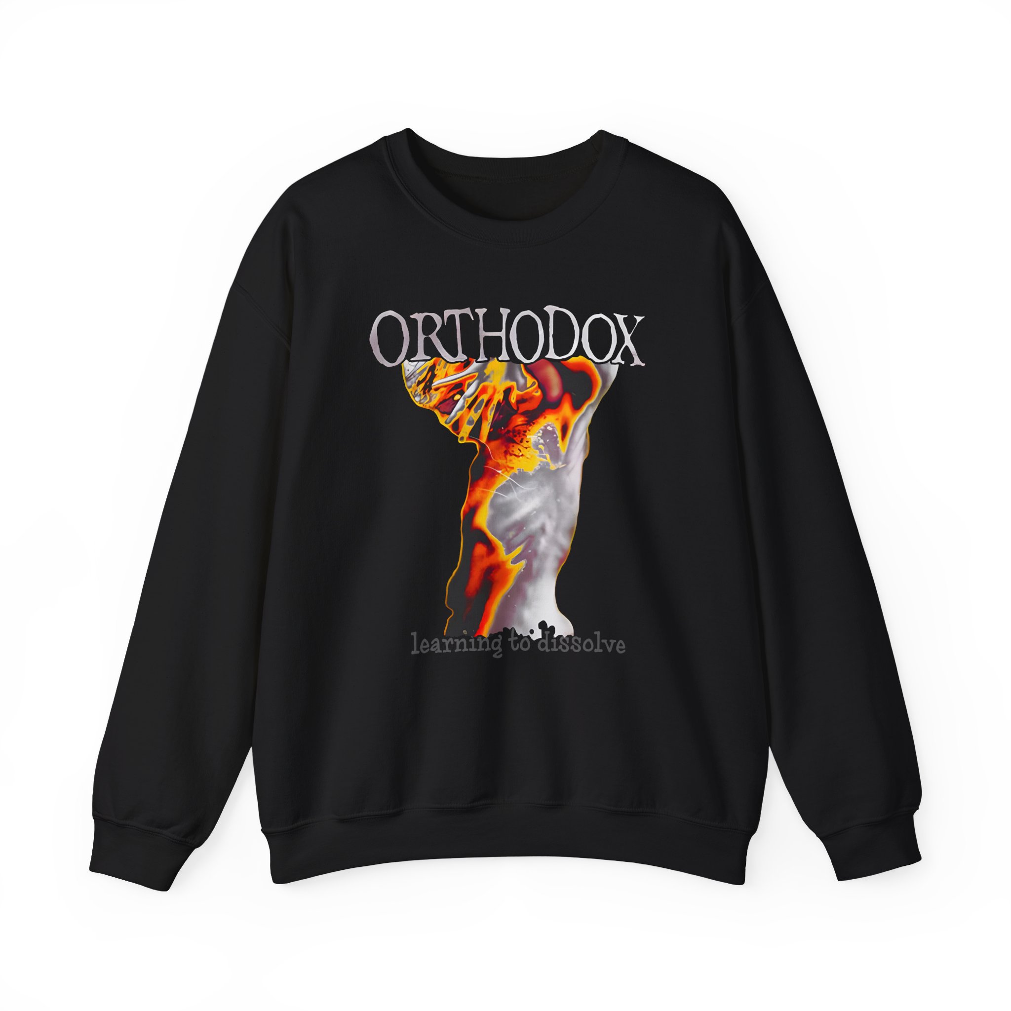 Orthodox Learning to Dissolve Unisex Heavy Blendâ„¢ Crewneck Sweatshirt