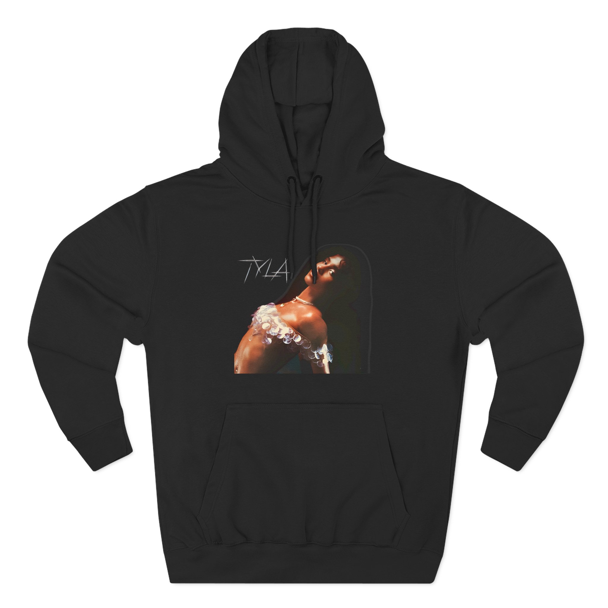 Tyla Portrait Three-Panel Fleece Hoodie