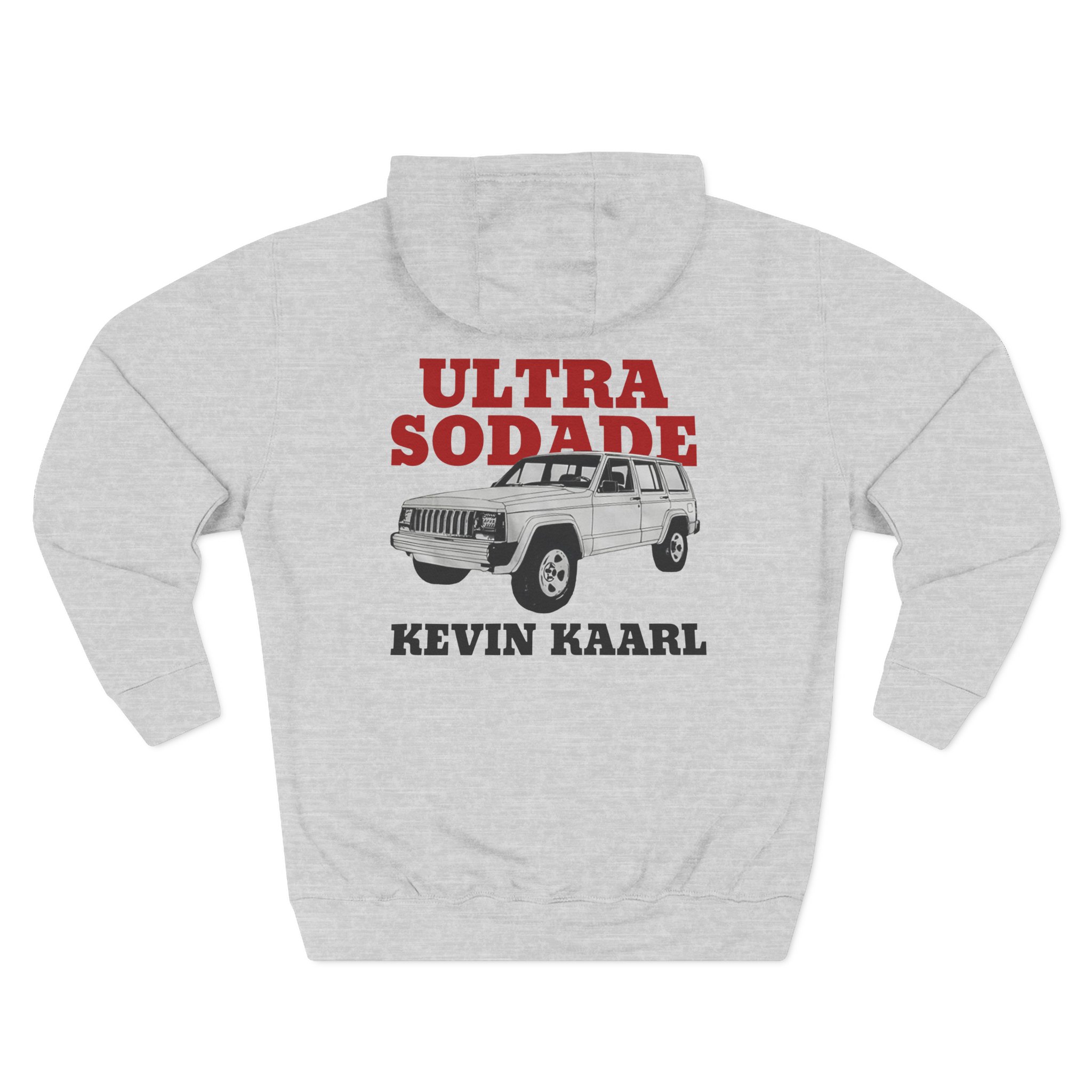 Kevin Kaarl Ultra Sodade Three-Panel Fleece Hoodie