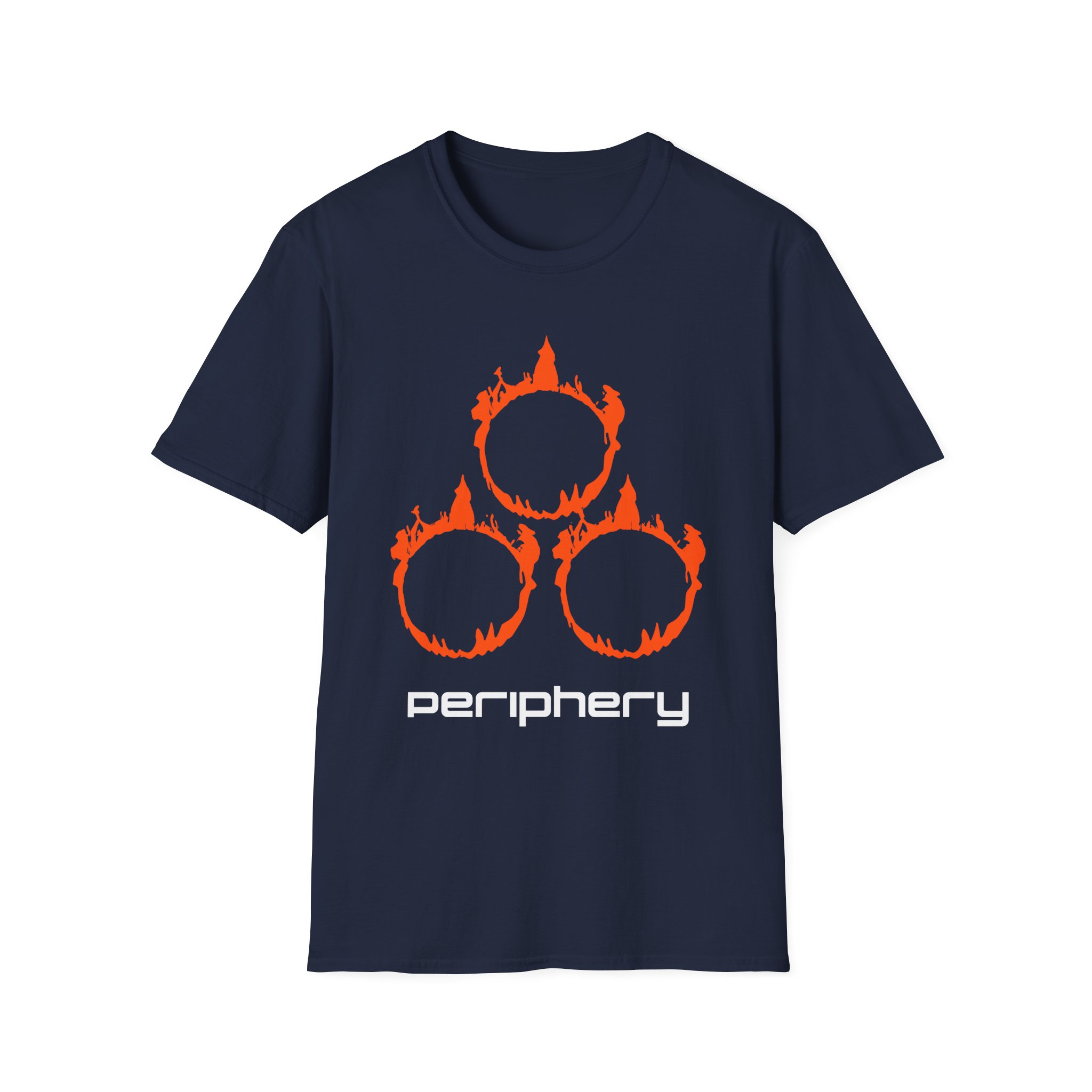 Periphery Circle Flames Unisex Softstyle T-Shirt