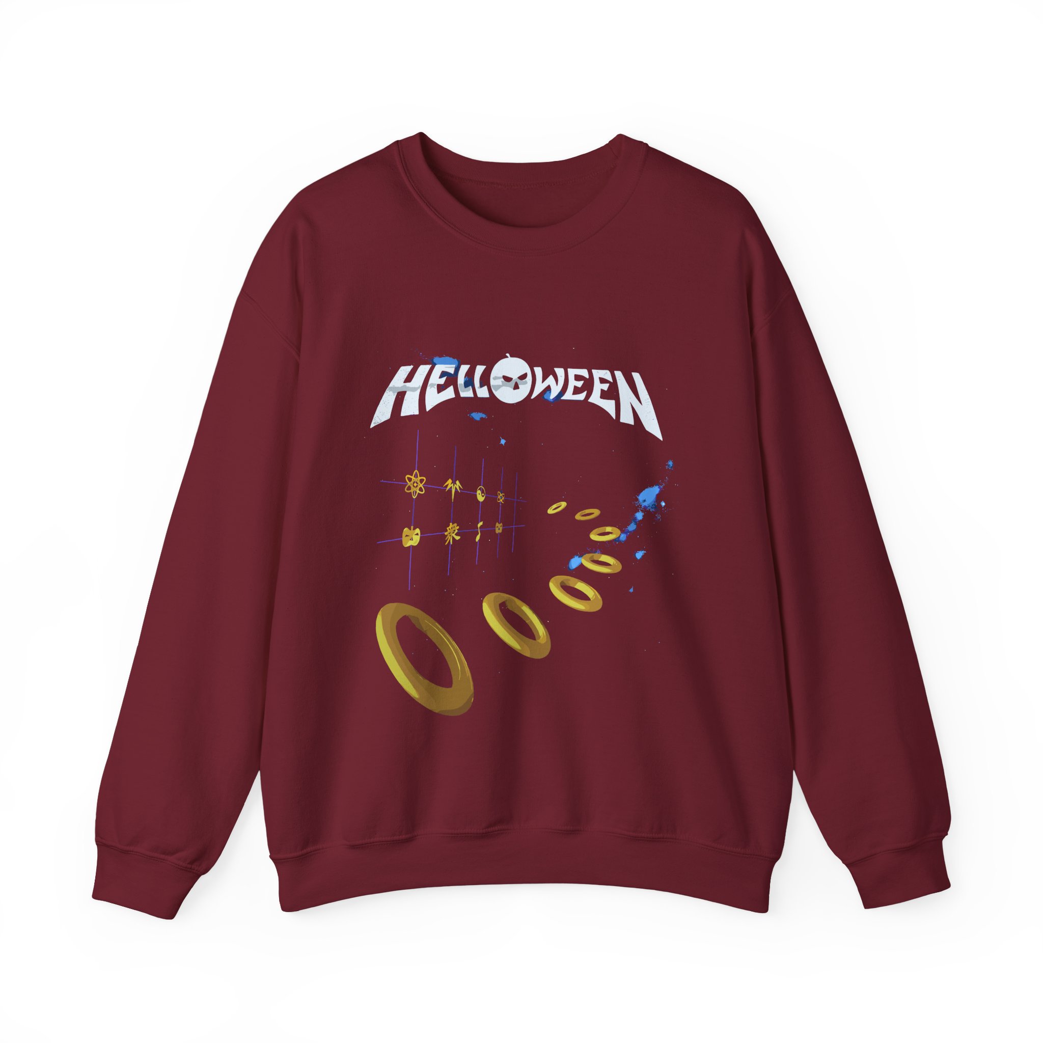 Helloween Master of the Rings Unisex Heavy Blendâ„¢ Crewneck Sweatshirt